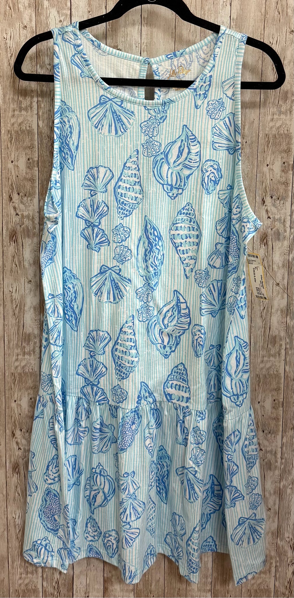 Size XL LILLY PULITZER BLUE POLKA DOT Dress