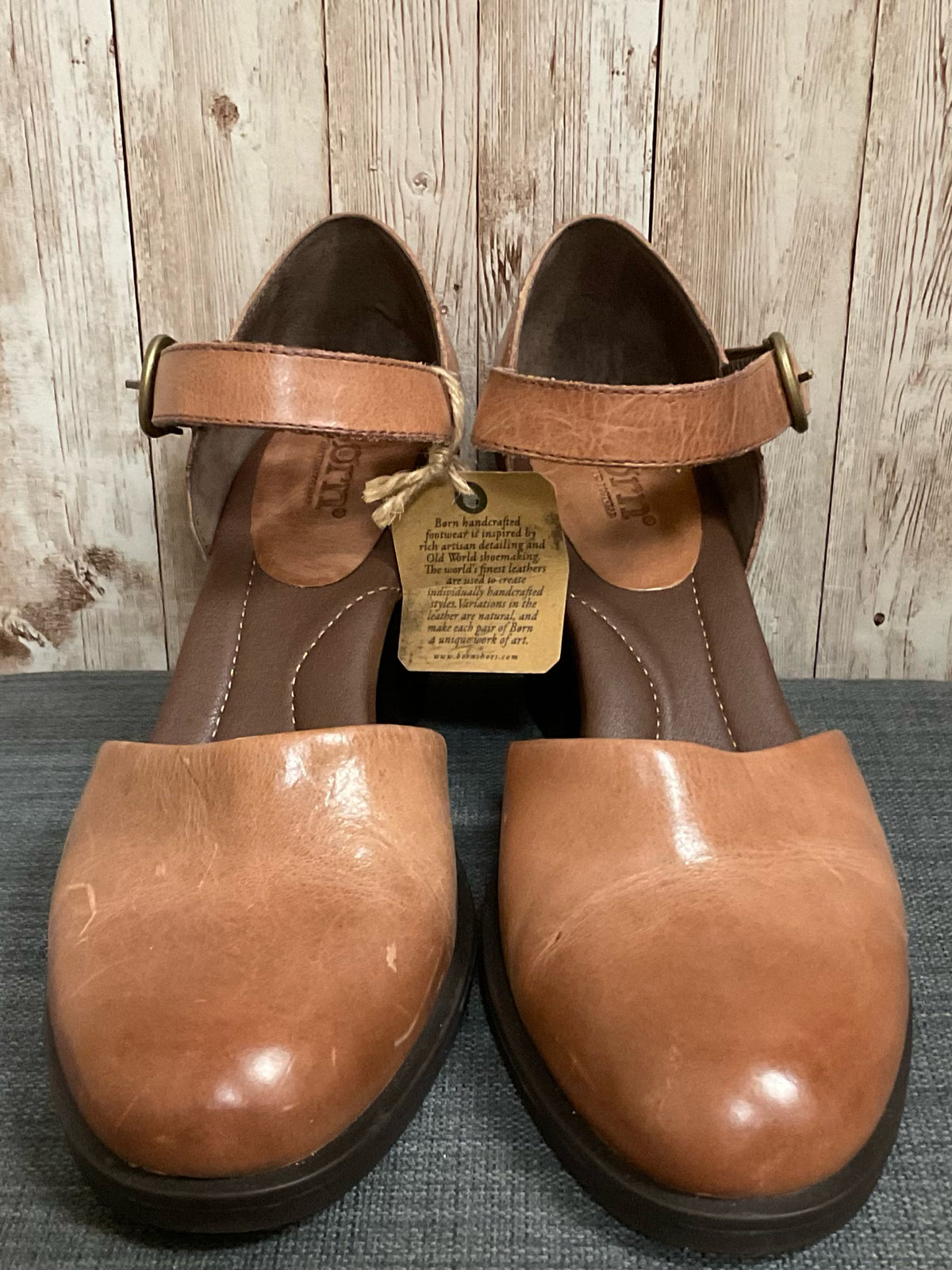 10 BORN Brown SHOES
