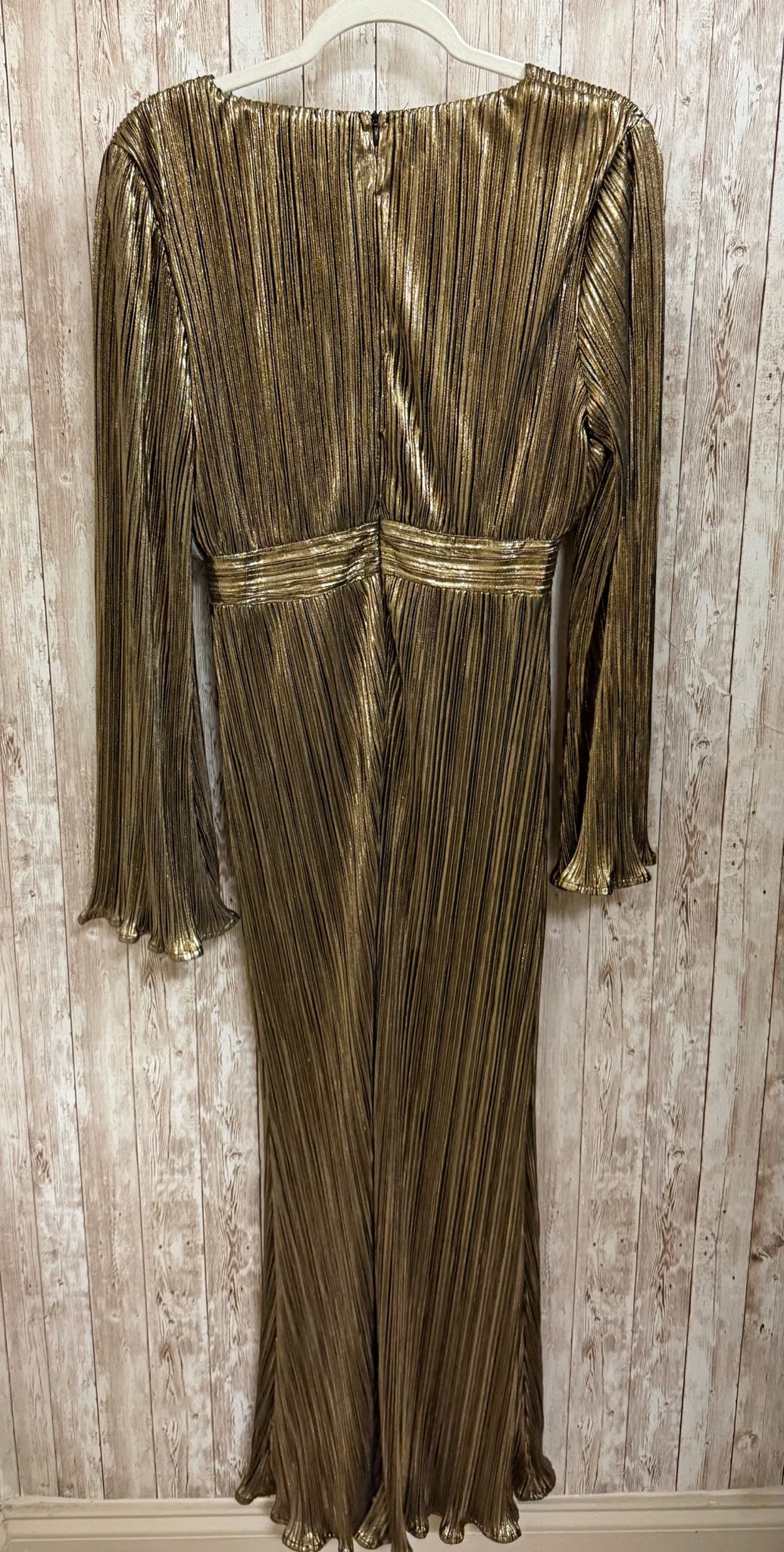 Size M DEE ELLE GOLD METALLIC Dress