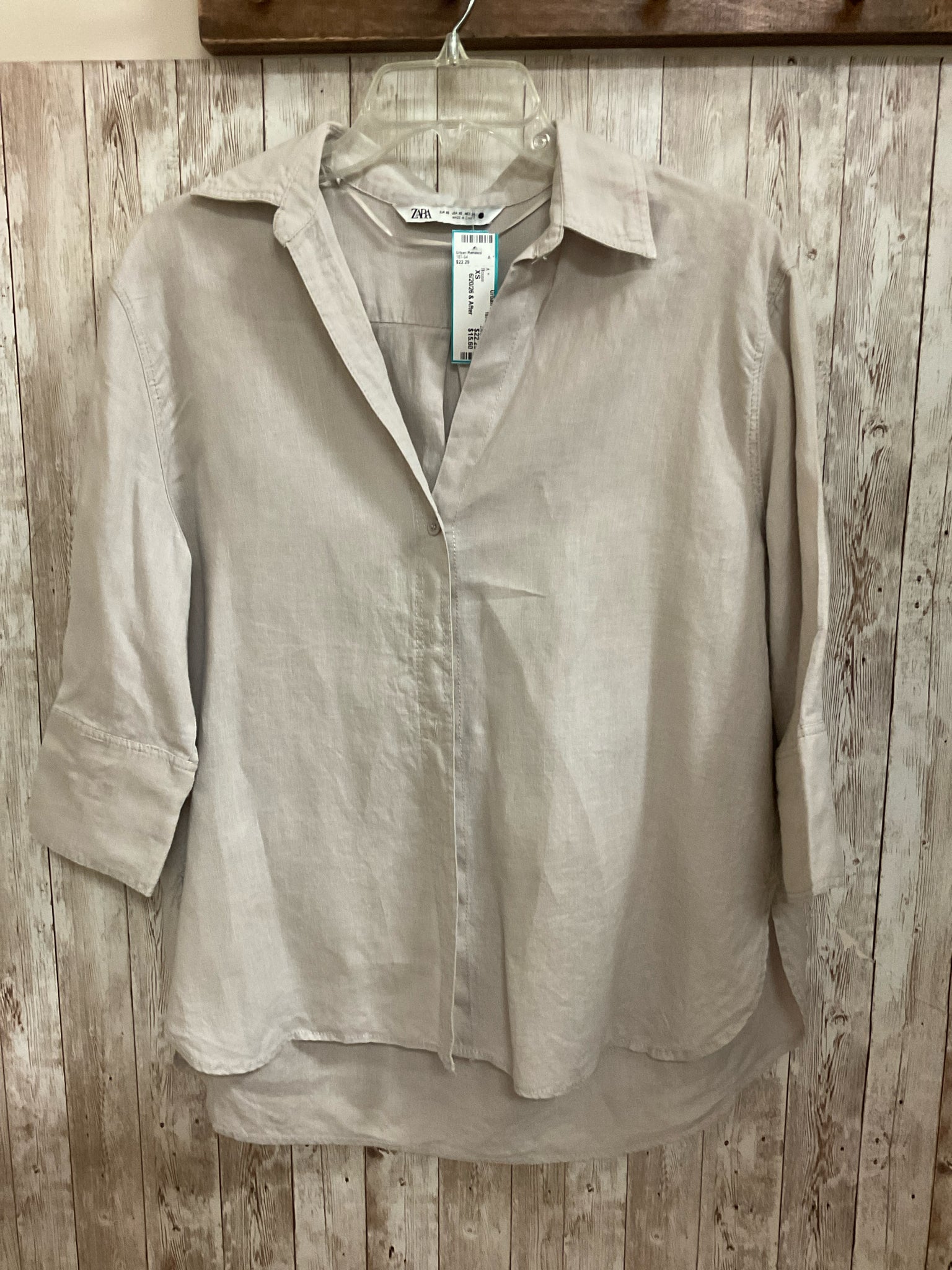 Size XS ZARA Taupe Blouse