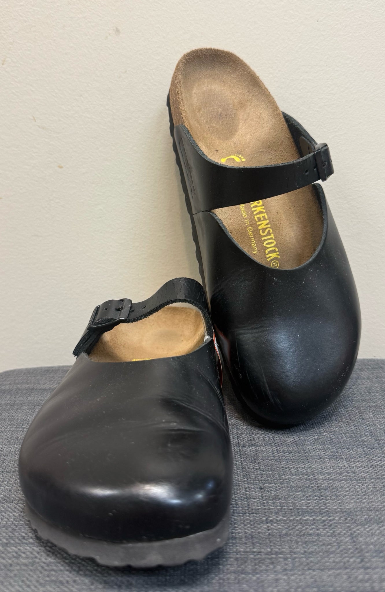 7 BIRKENSTOCK Black SHOES