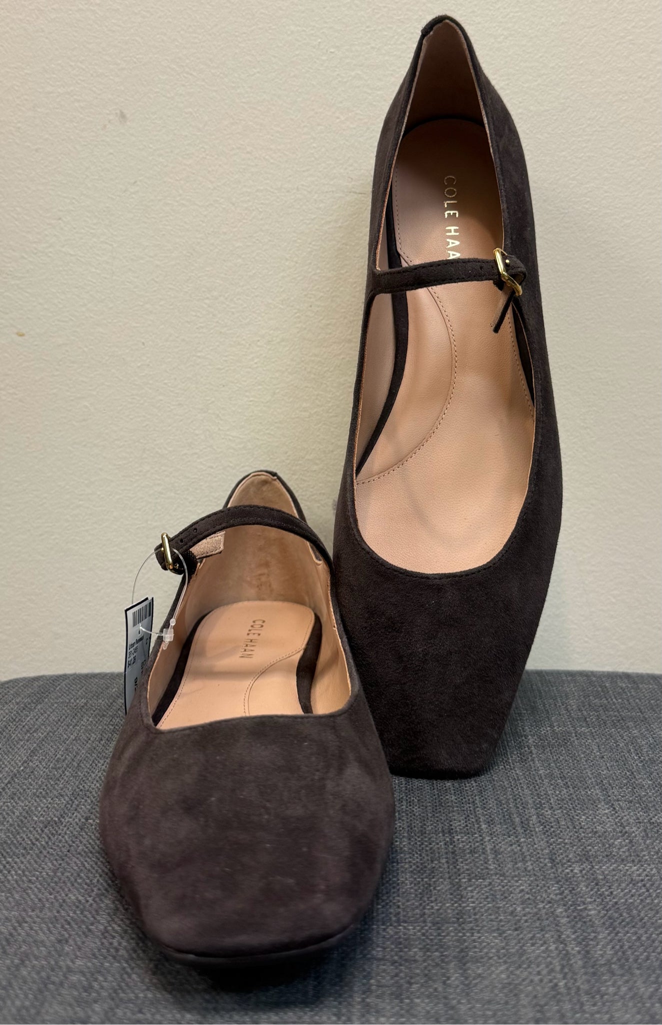 9.5 COLE HAAN CHOCOLATE SHOES