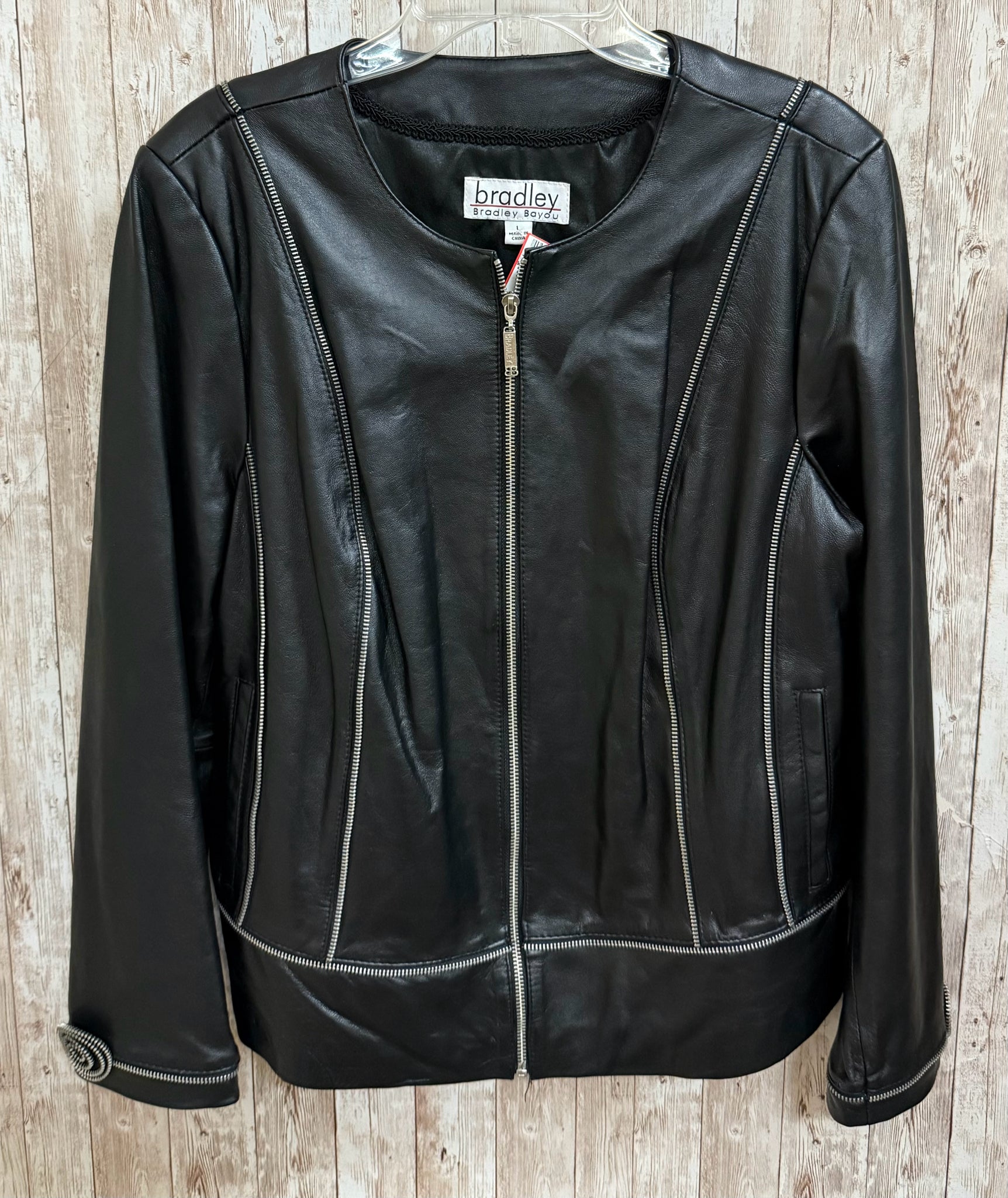 Size L BRADLEY BAYOU Black Jacket