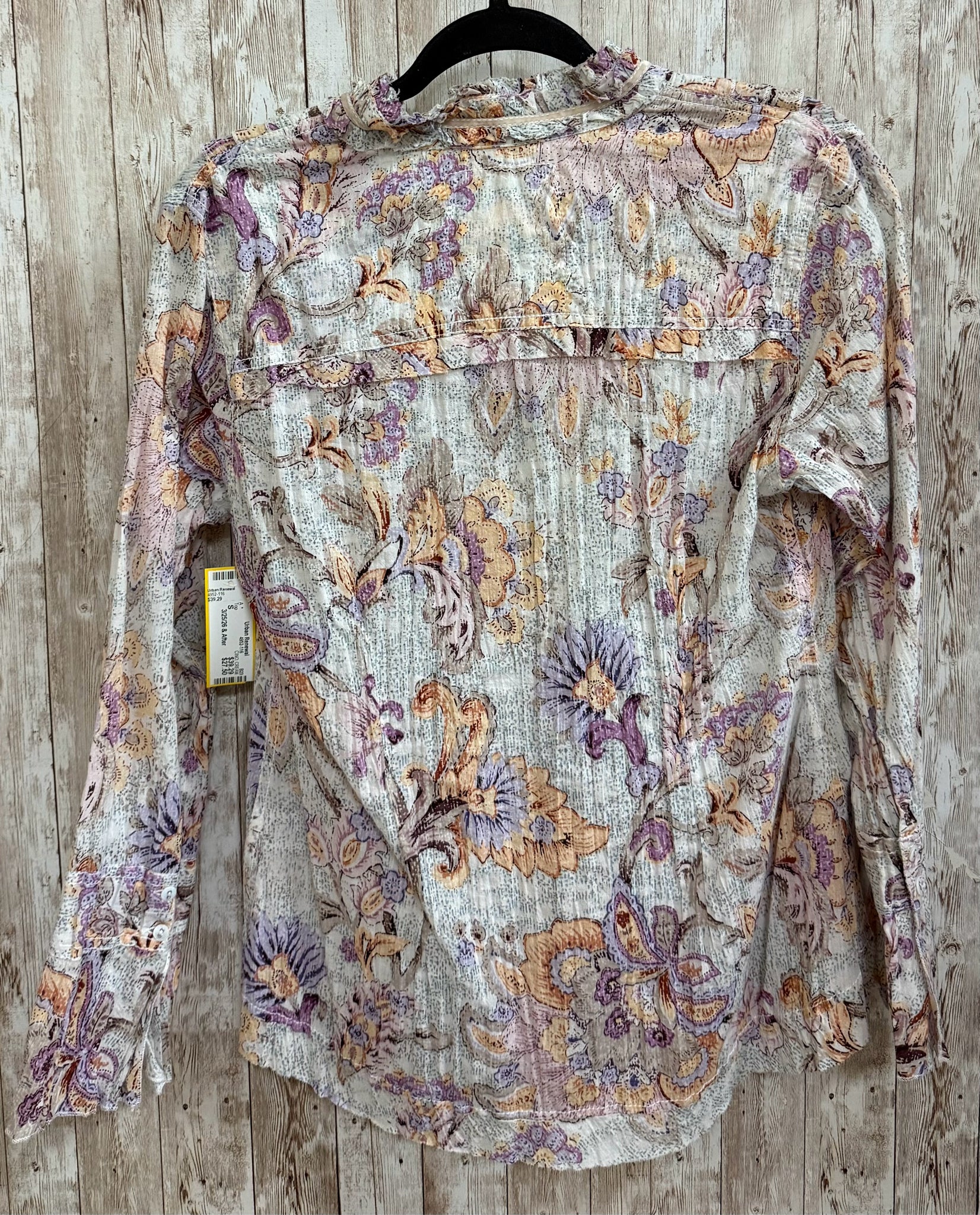 Size S CINO CREAM FLORAL Top