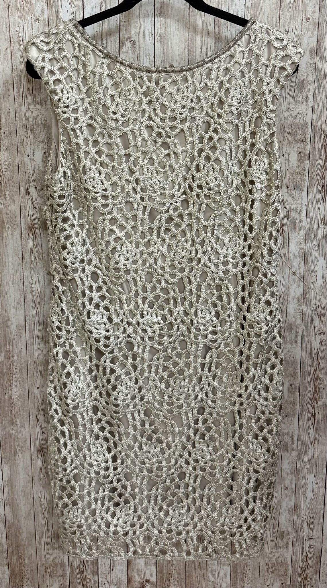 Size 14 ELIZA J Gold Dress