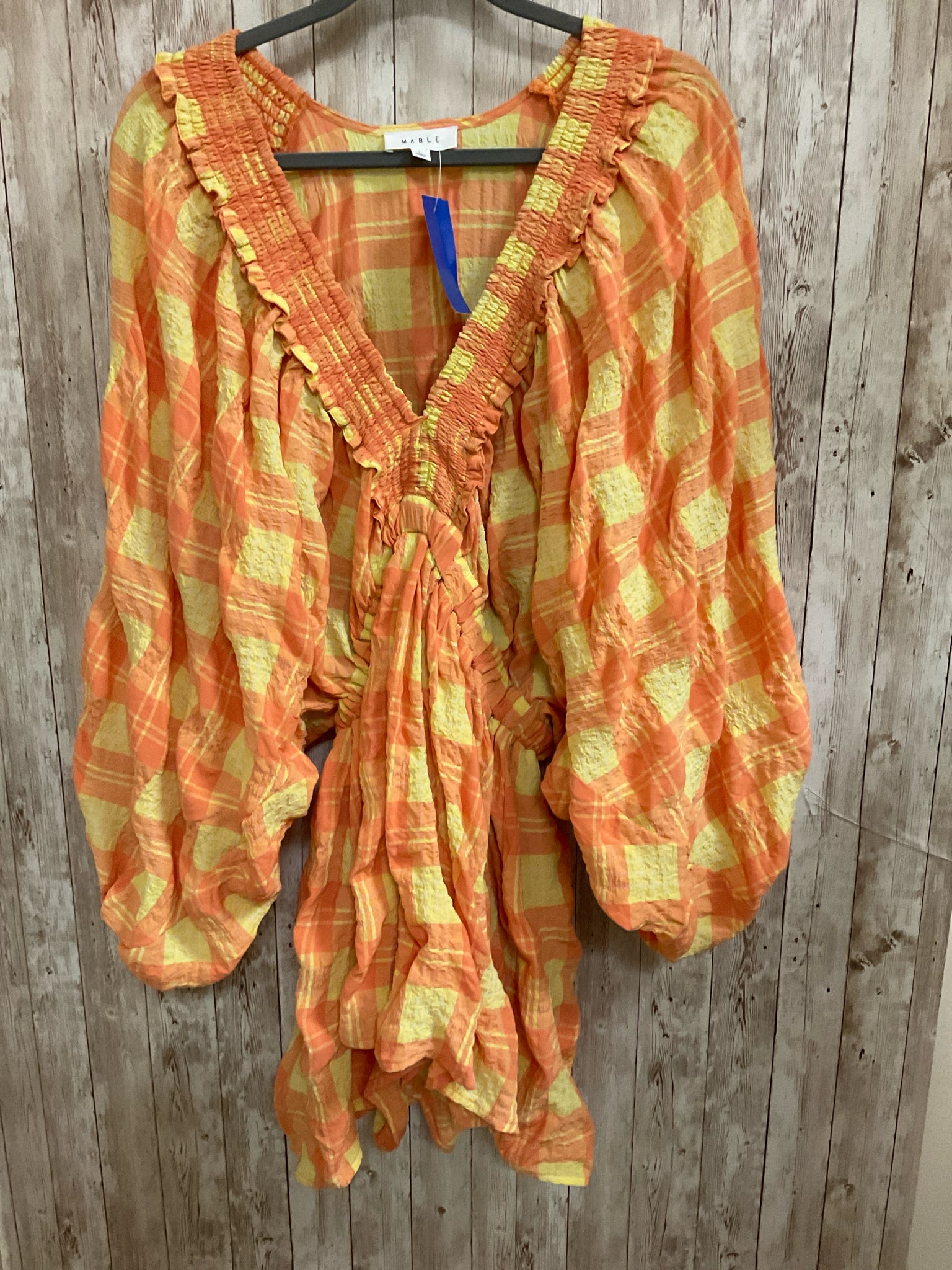Size L MABLE YELLOW AND ORANGE Romper