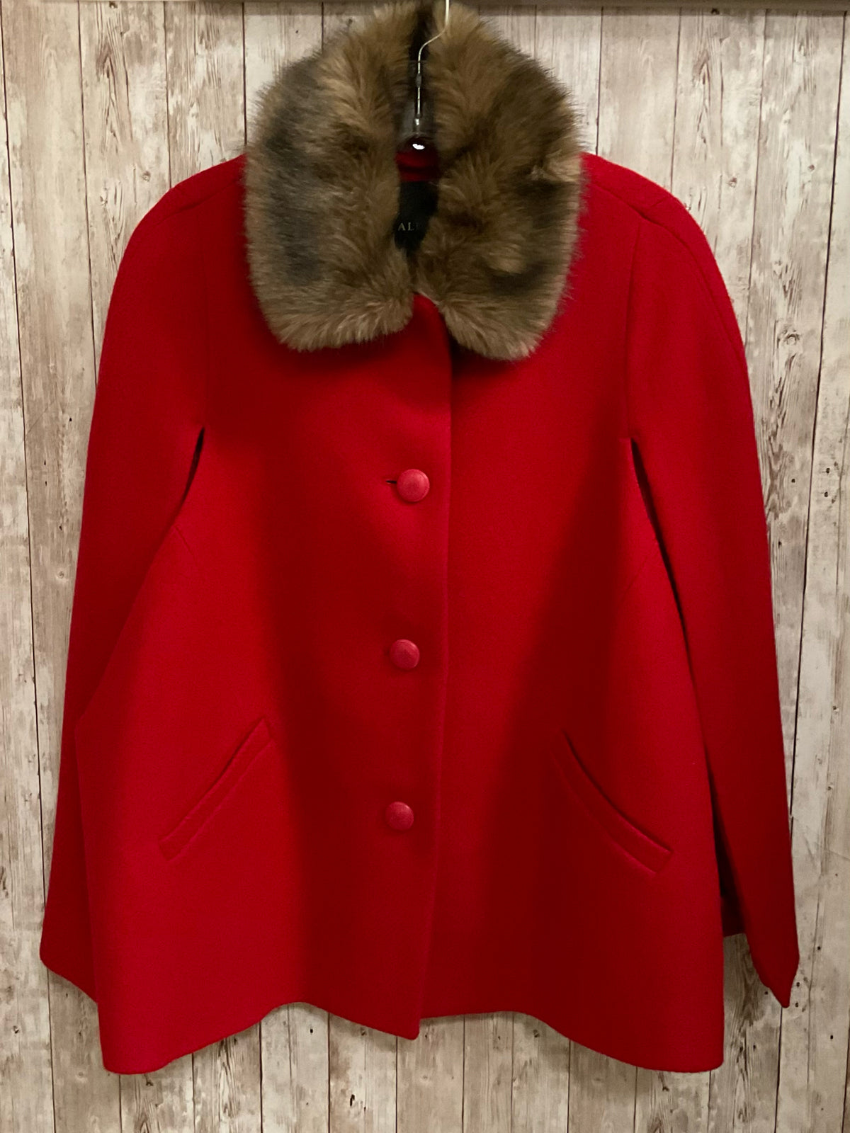 Size XS TALBOTS Red Poncho