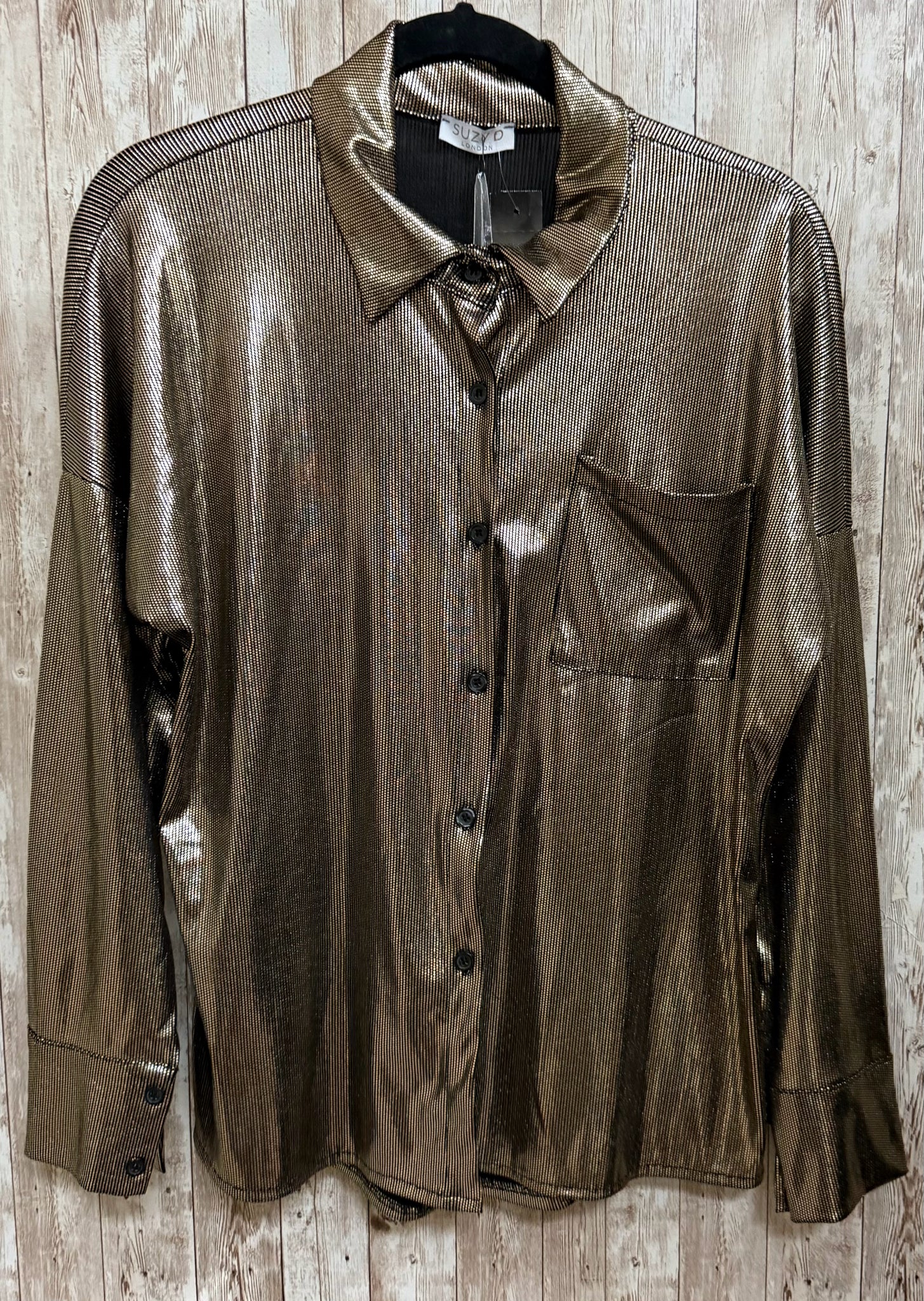 Size S SUZY D Gold Top