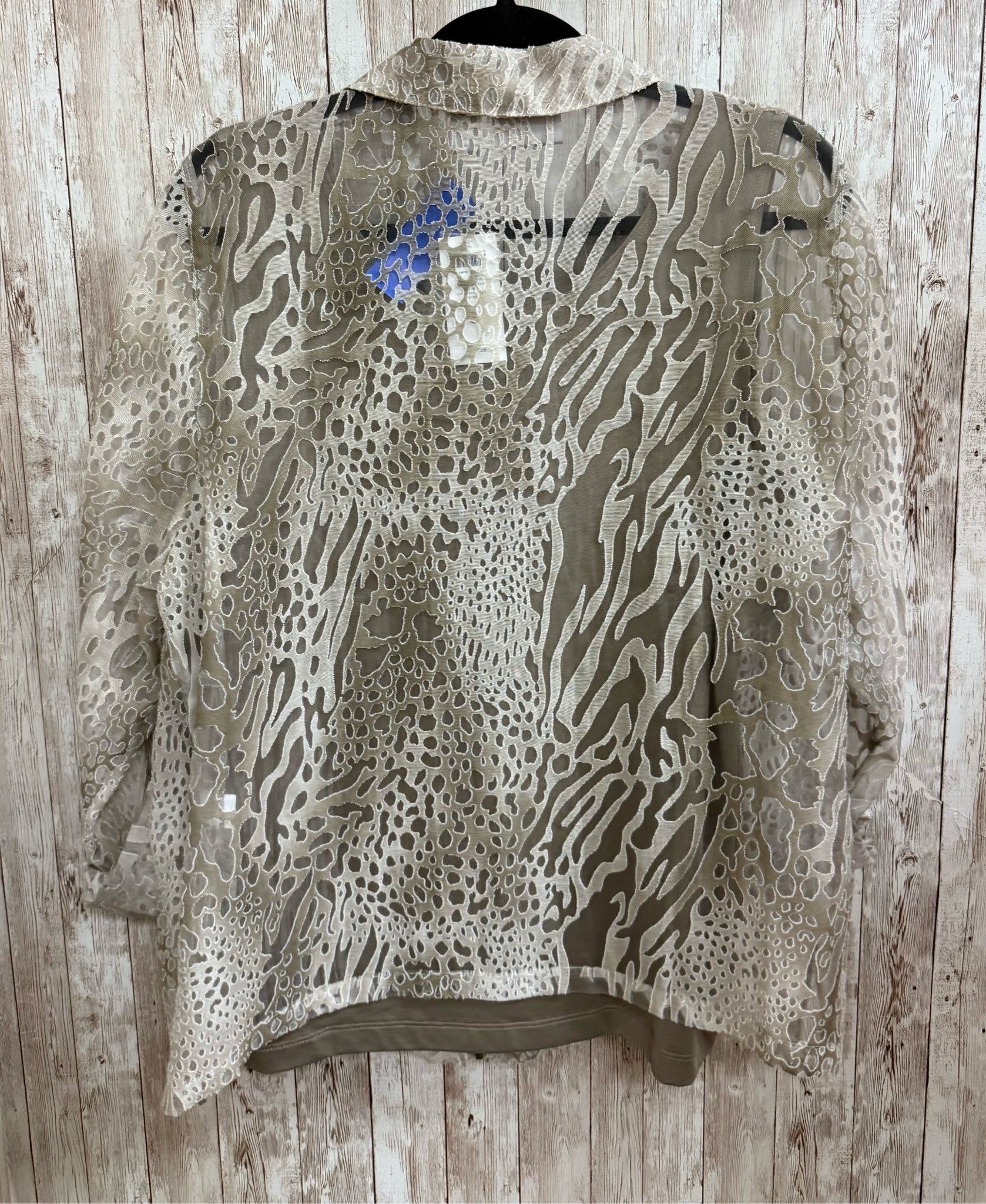 Size XL CHICO'S Taupe 2 PC Top