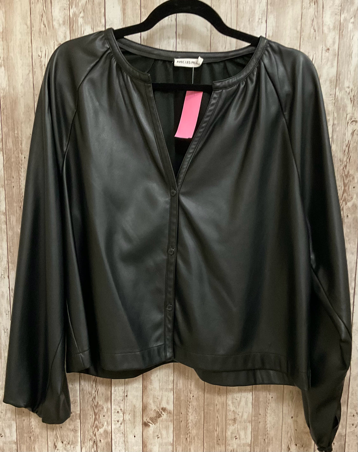 Size XL AVEC LES FILLES Black Top