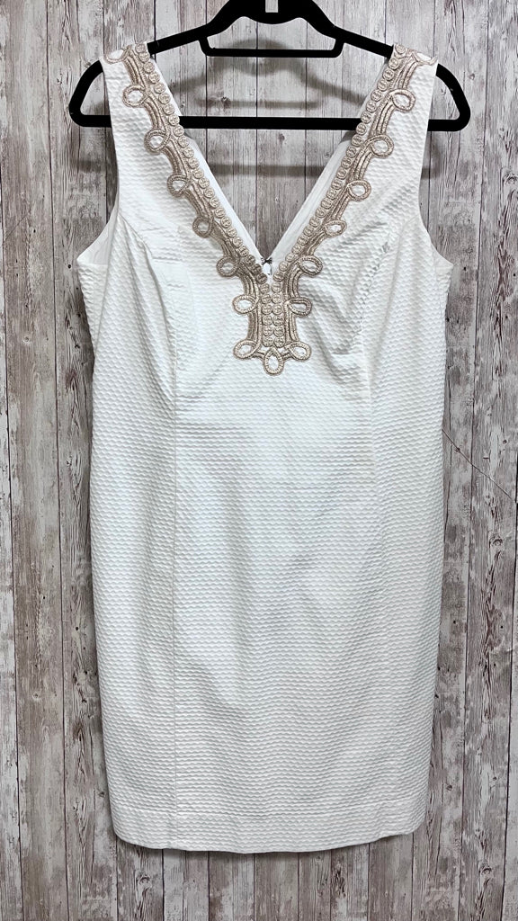 Cream LILLY PULITZER Size 14 Dress