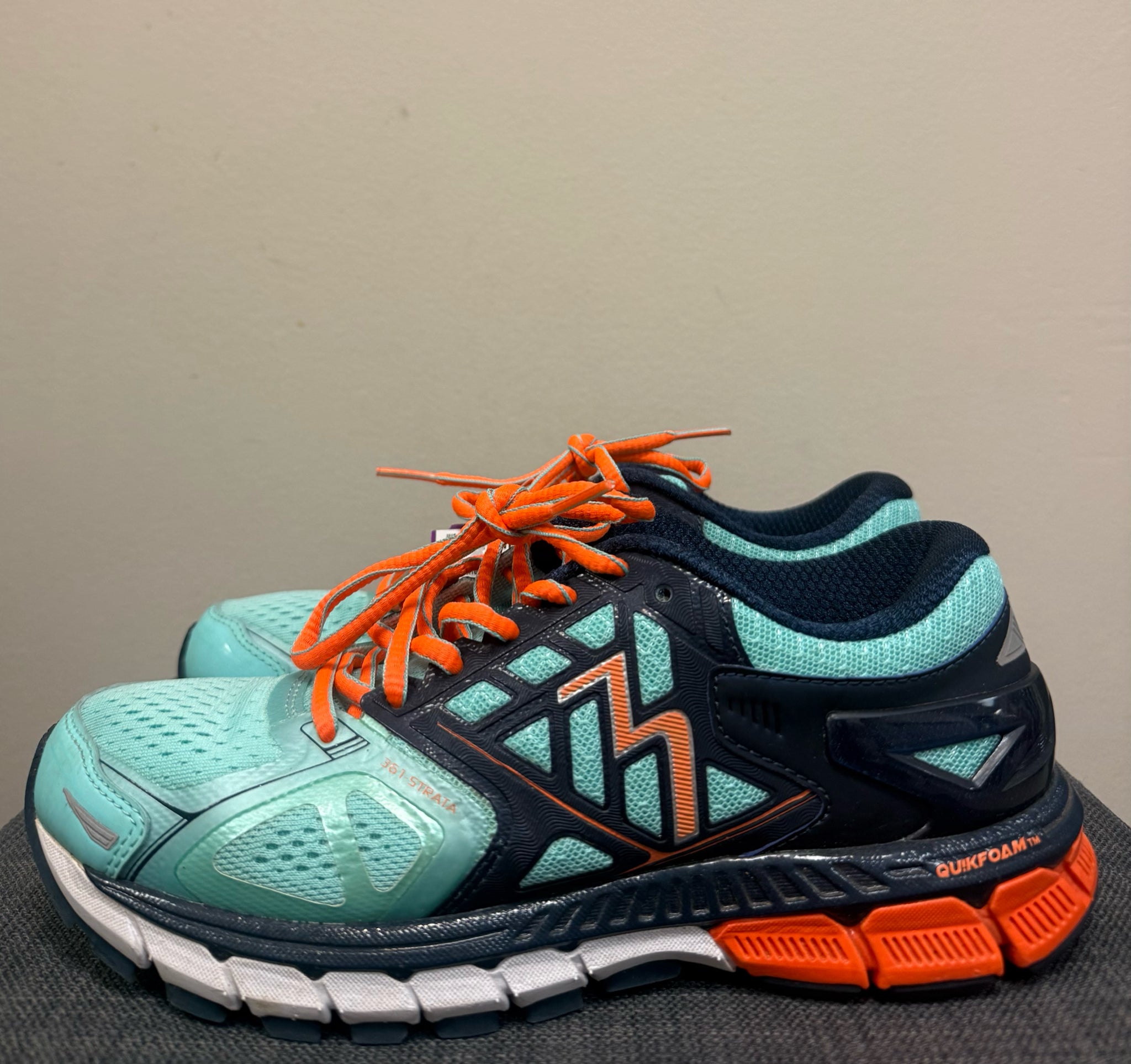 6 361 DEGREES Turquoise Sneakers