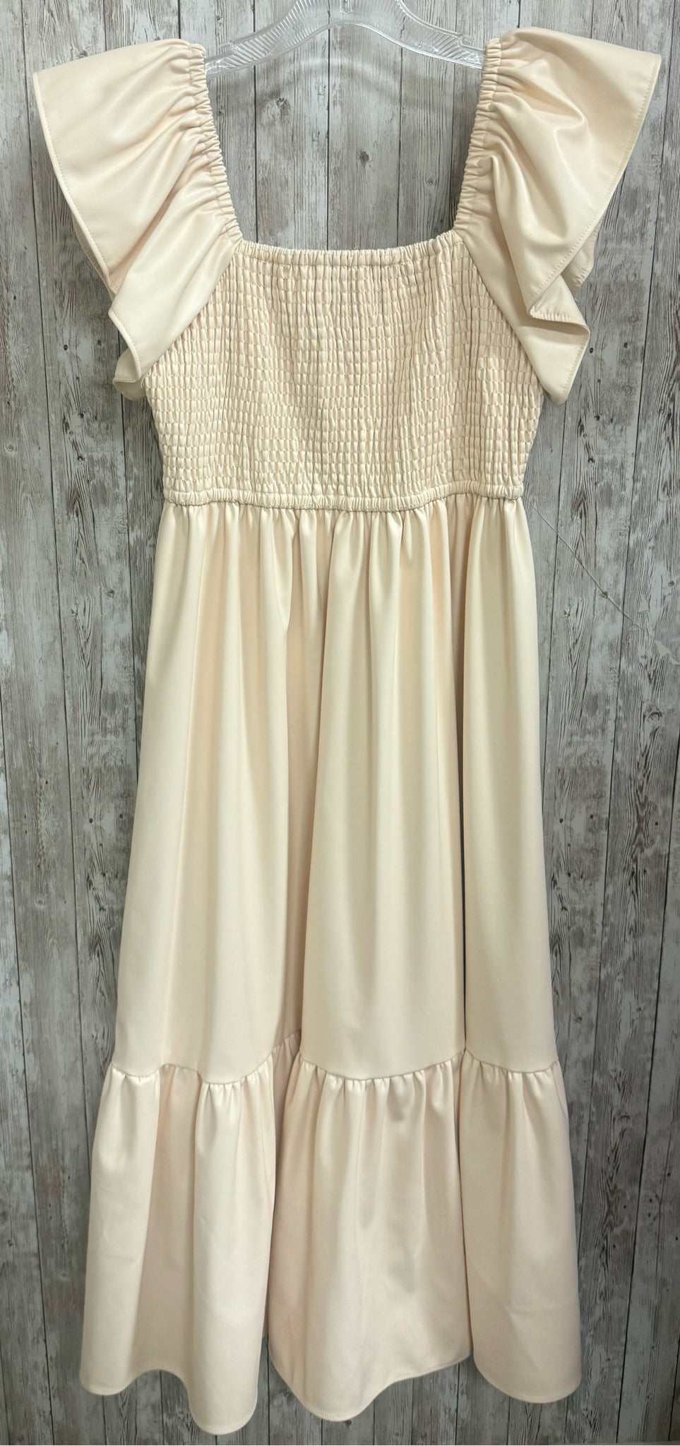 Size S OLIVIA JAMES Cream Dress