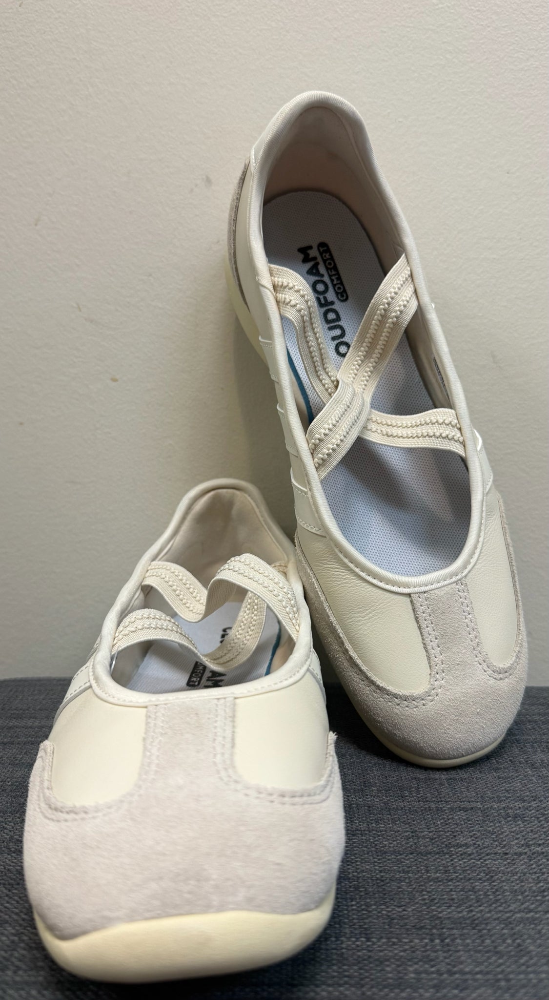 9 ADIDAS Cream Sneakers