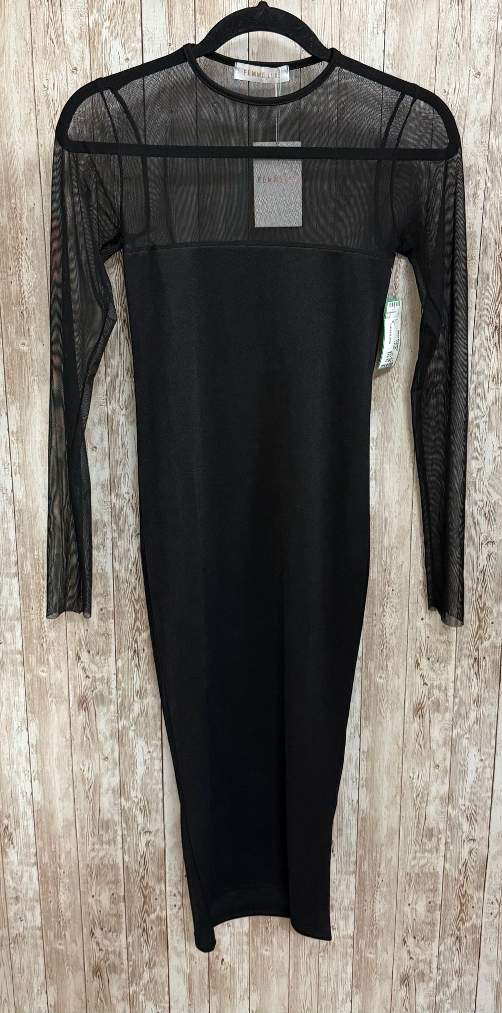 Size 8 FEMME LUXE Black Dress