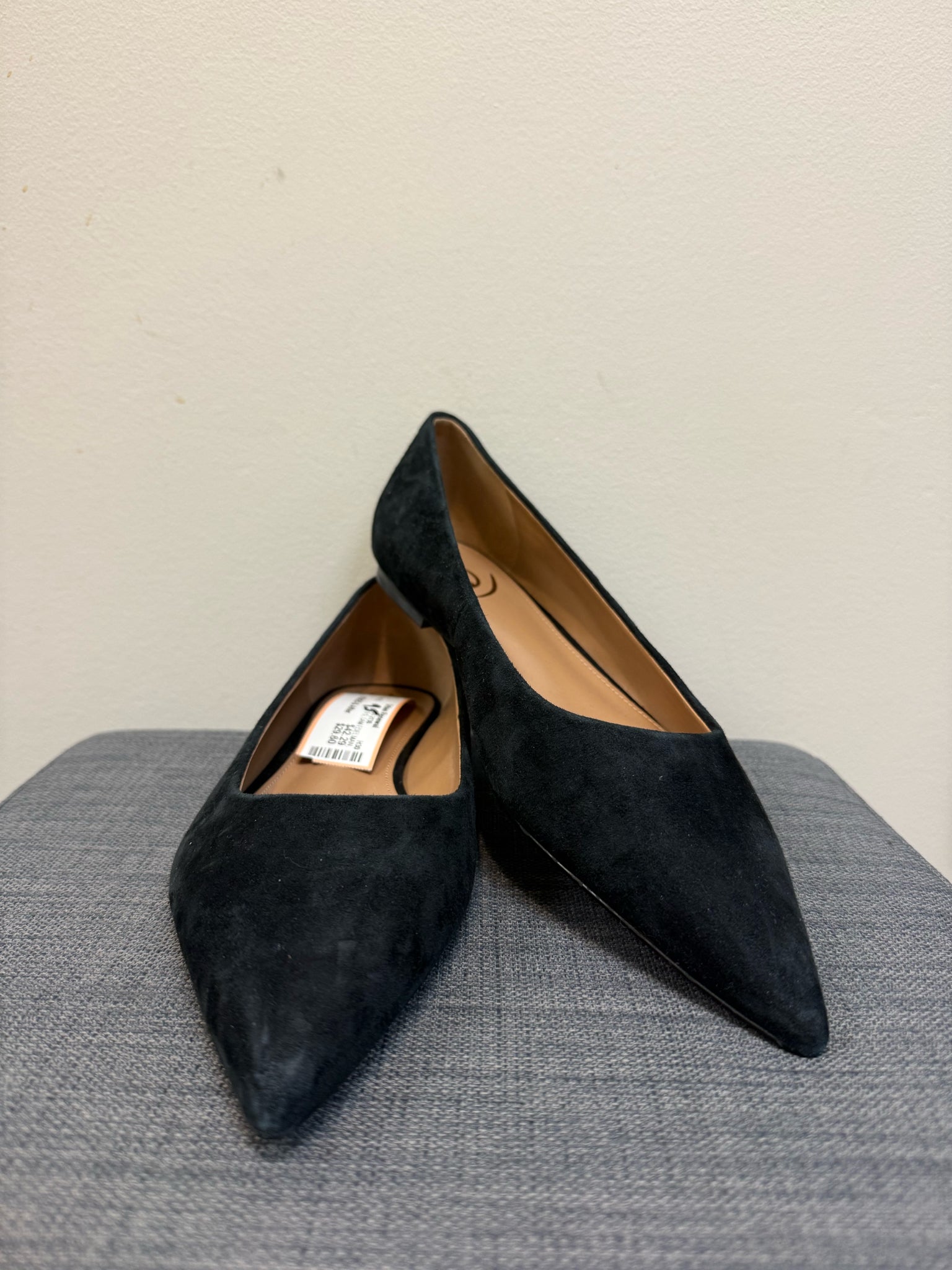 SAM EDELMAN 9.5 BLACK SUEDE SHOES