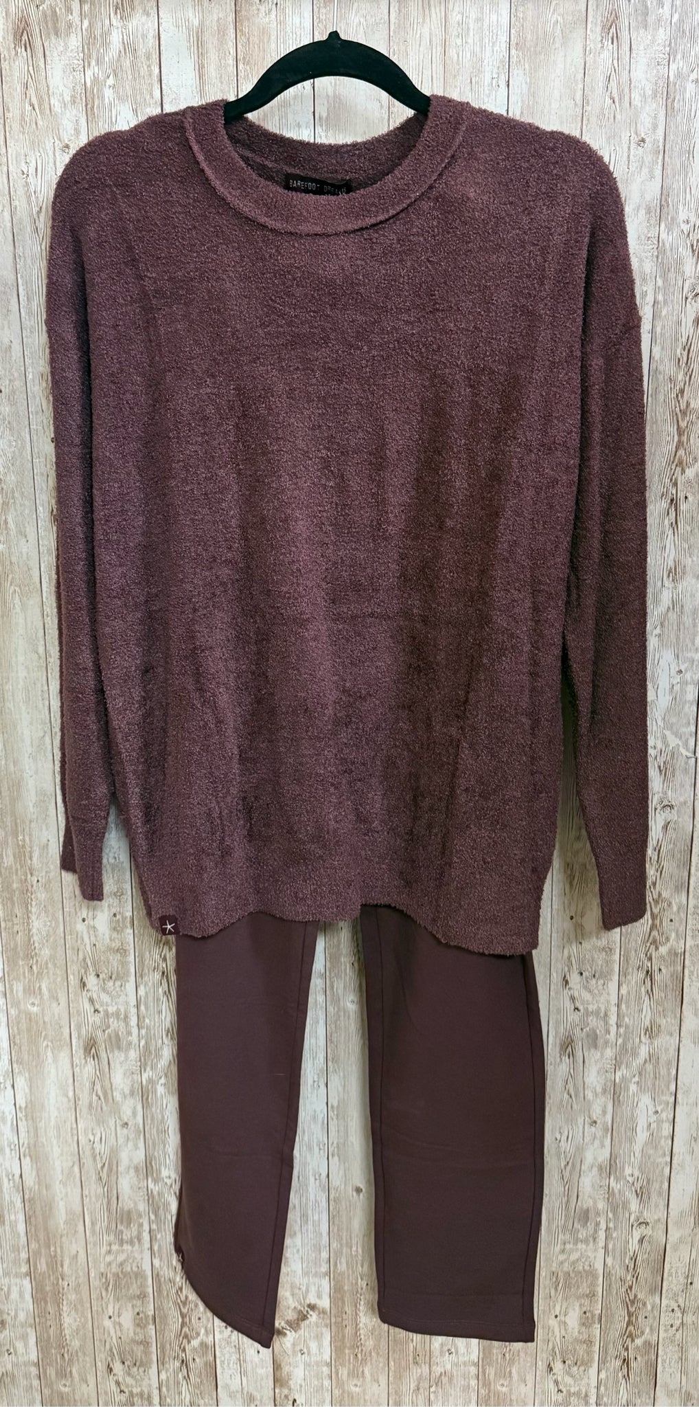 BAREFOOT DREAMS Size XS Purple 2 PC PANT SET