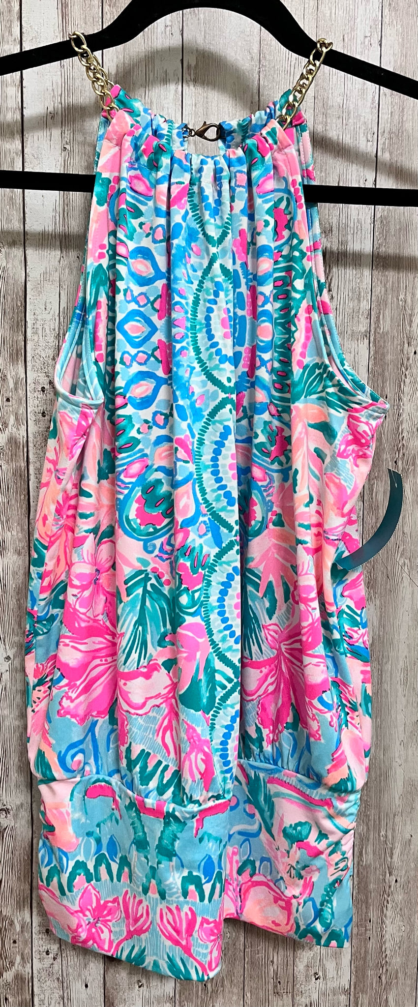 Size XS LILLY PULITZER blue and pink Top