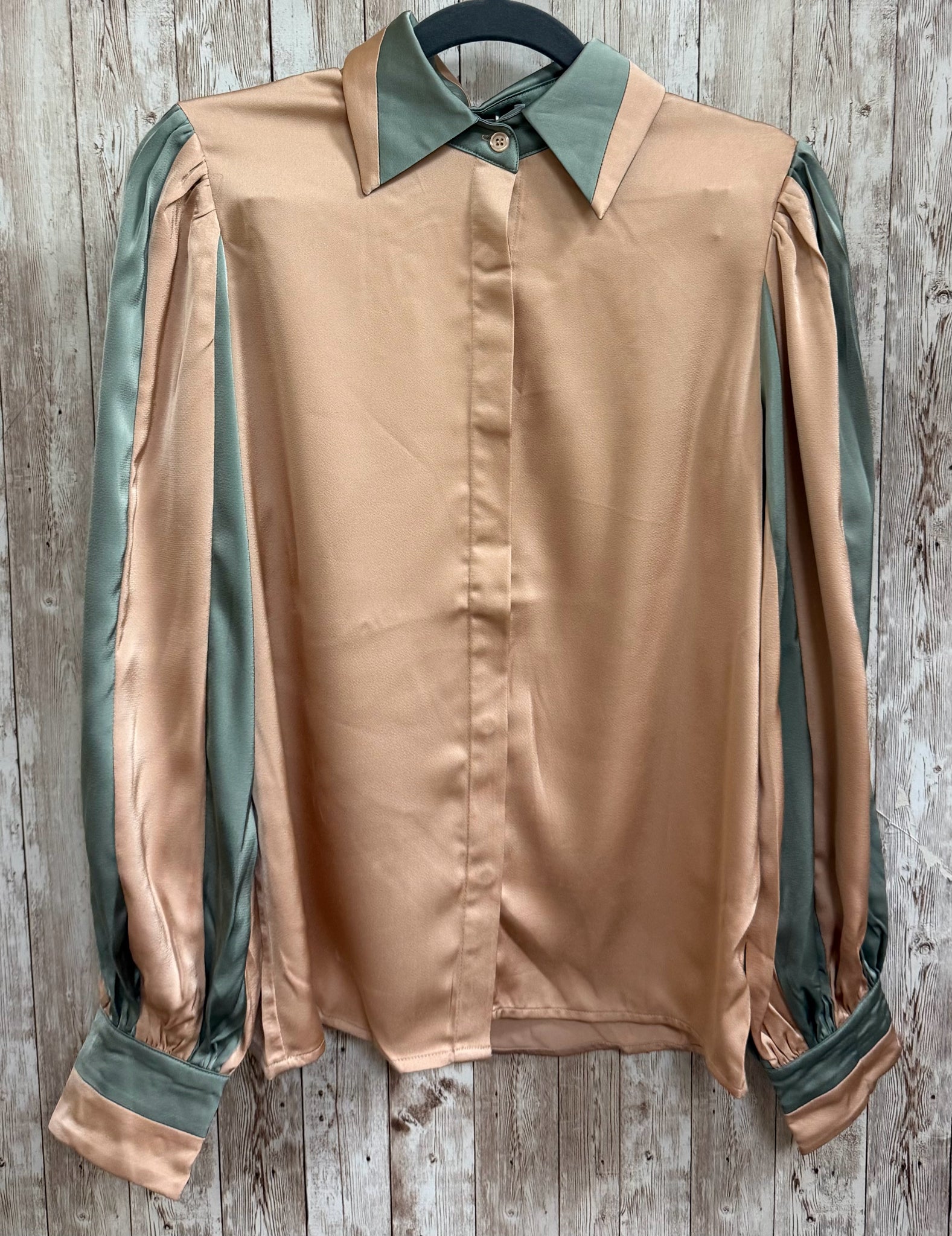 Size L MULLA SAGE AND MAUVE 2 PC PANT SET