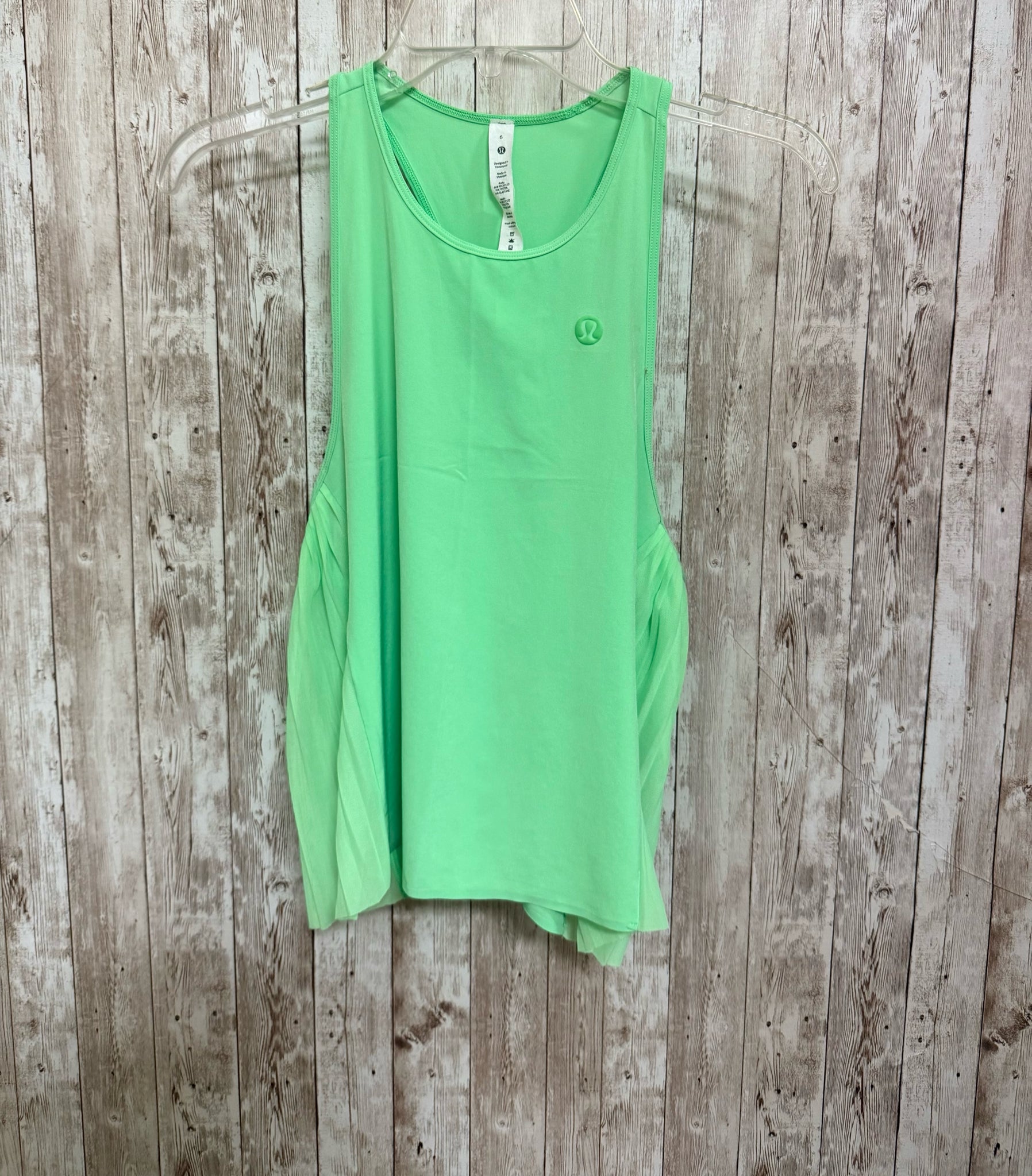 LULULEMON Lime Green Fitness top