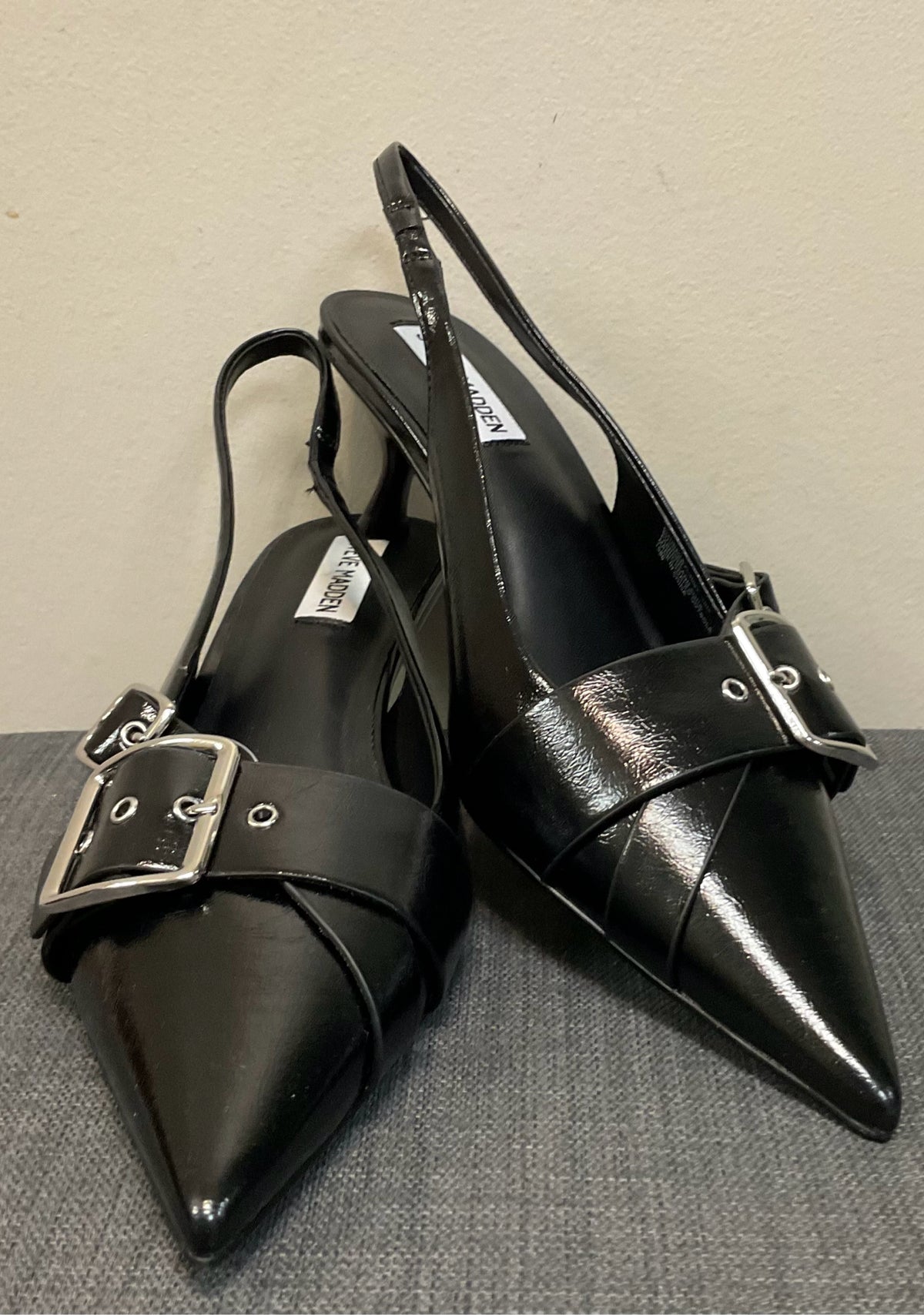 10 STEVE MADDEN Black SHOES