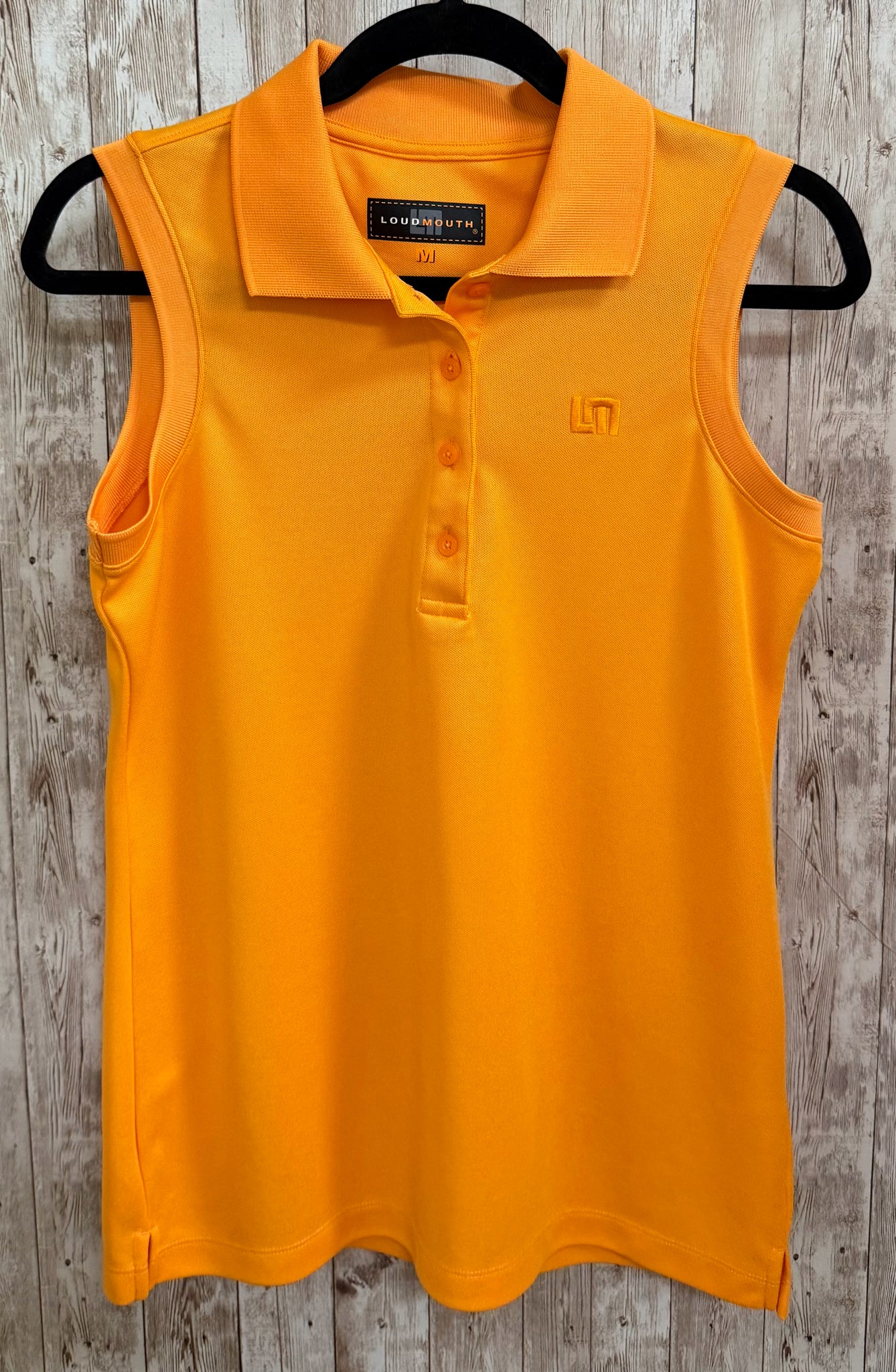 Size M LOUDMOUTH Orange Top