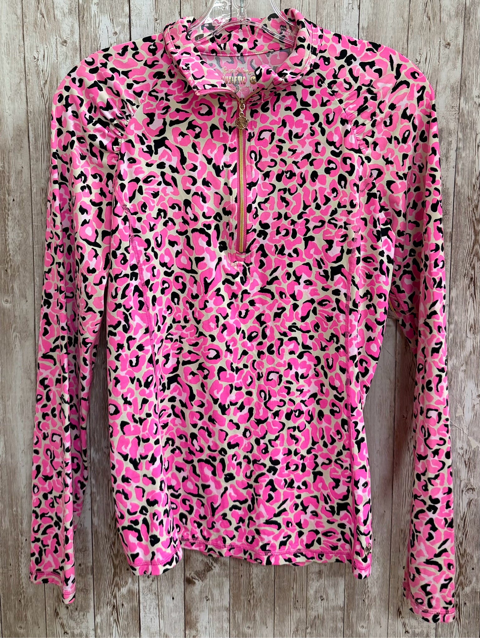 Size M LILLY PULITZER Pink Print 2 PC PANT SET