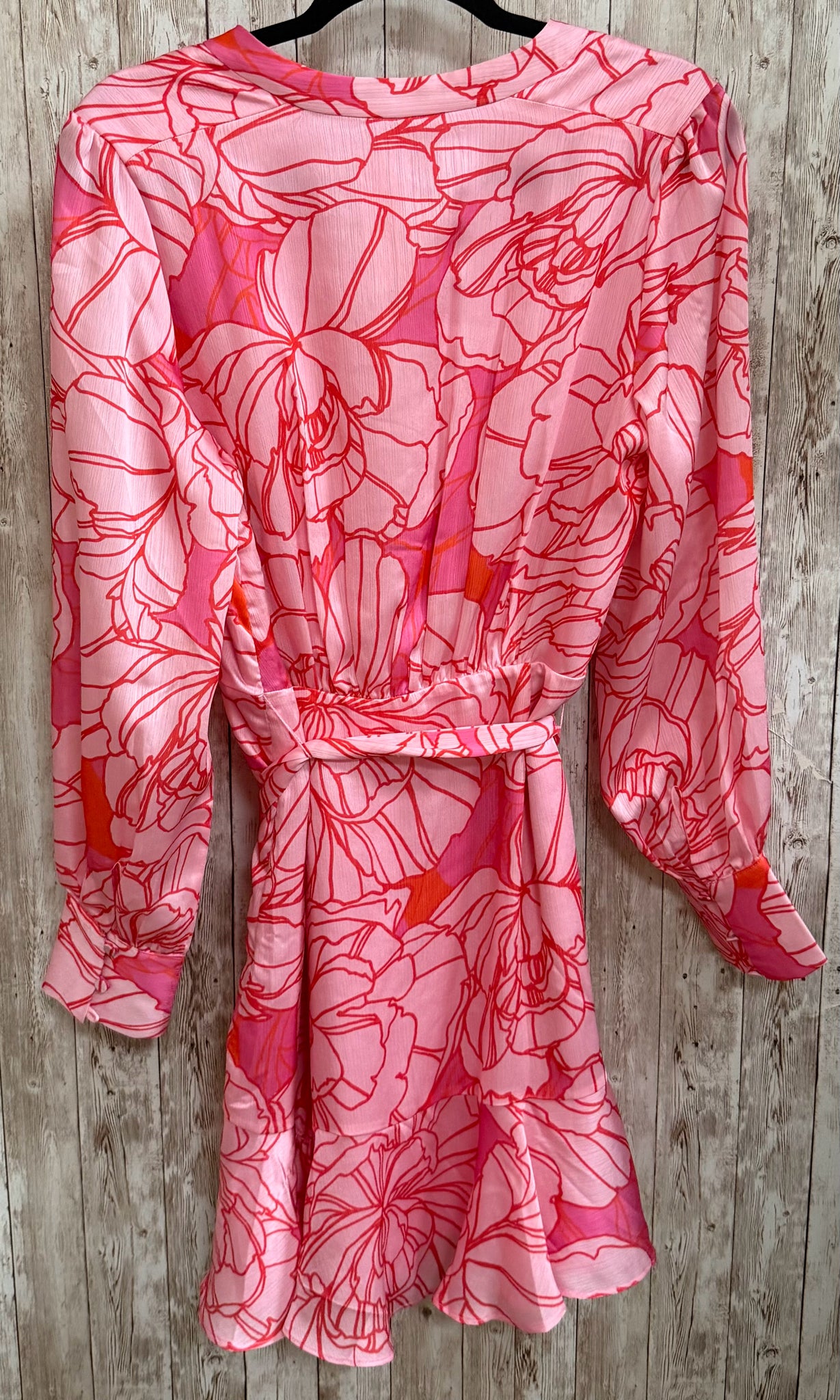 Size 8 BOSTON PROPER Pink Print Dress