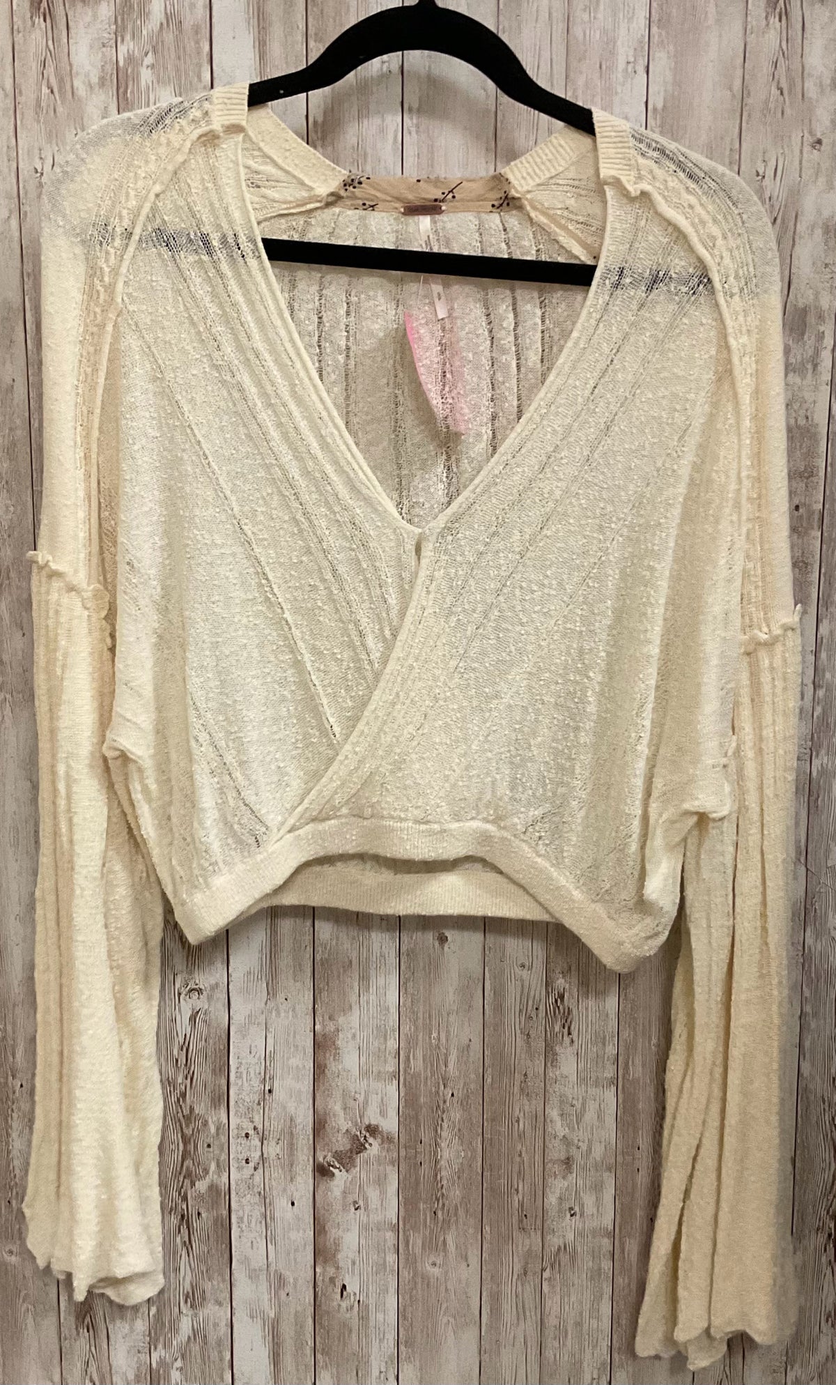 Size S FREE PEOPLE Cream Top