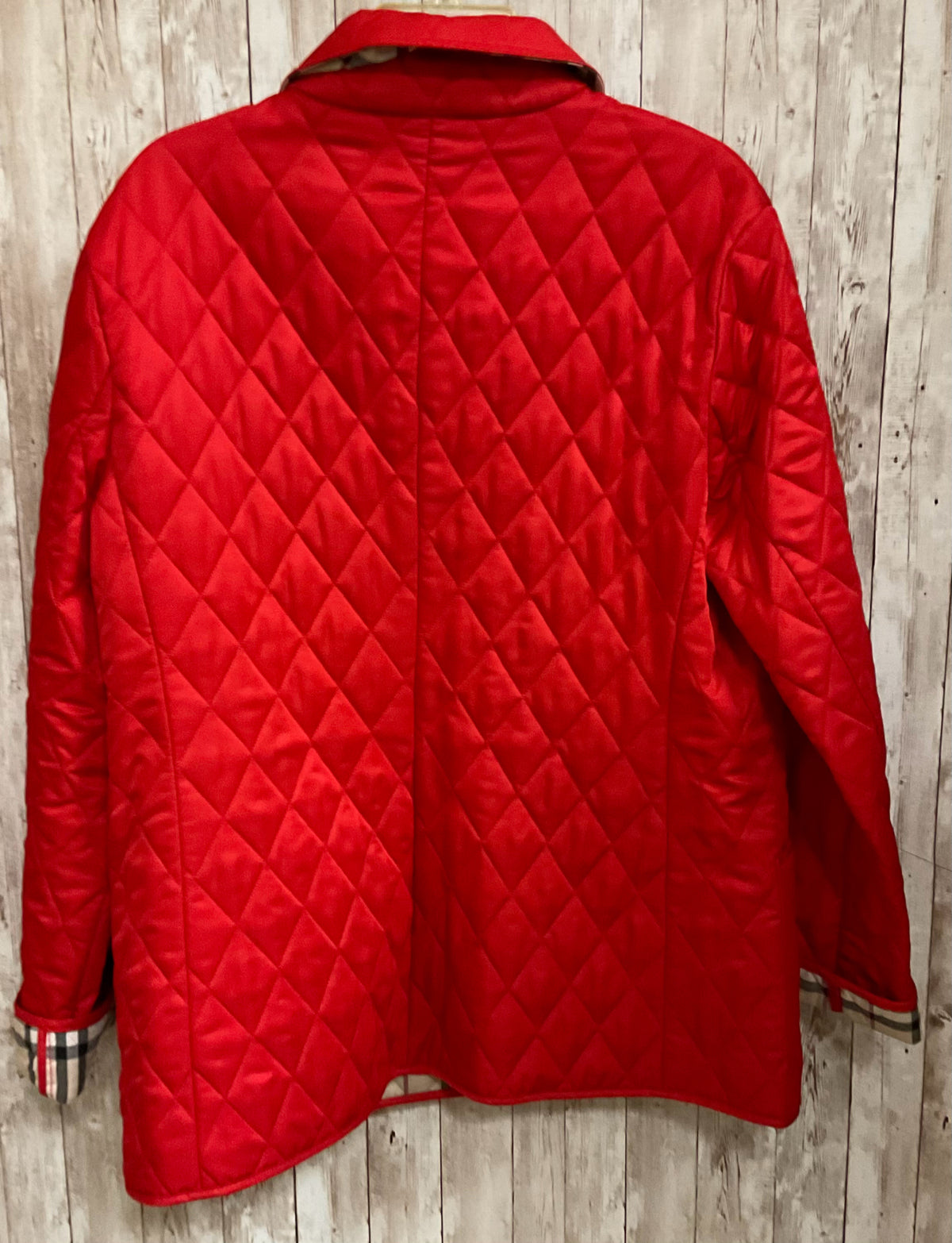 Size L BURBERRY Red Jacket