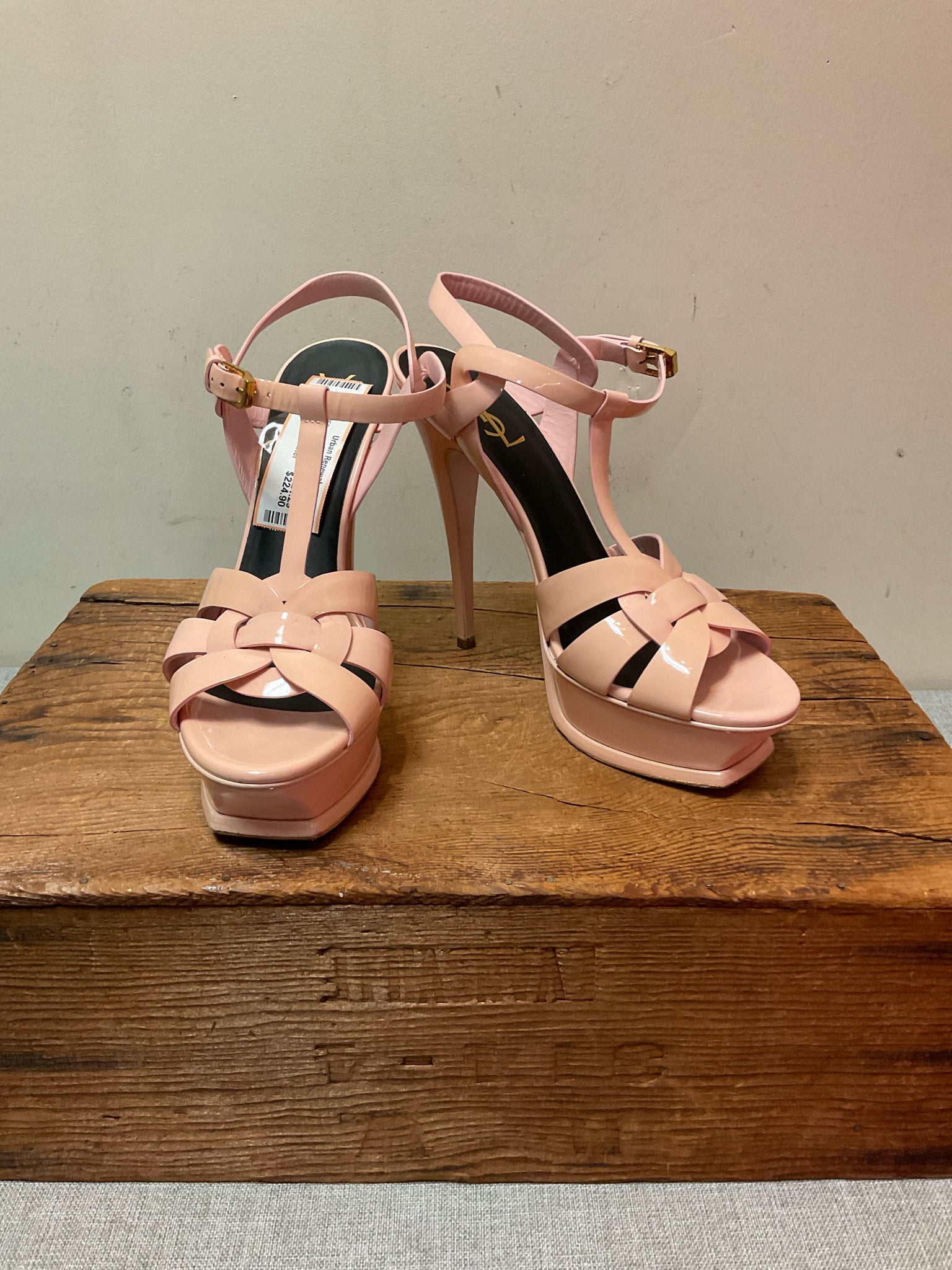 9 YSL Light Pink SHOES