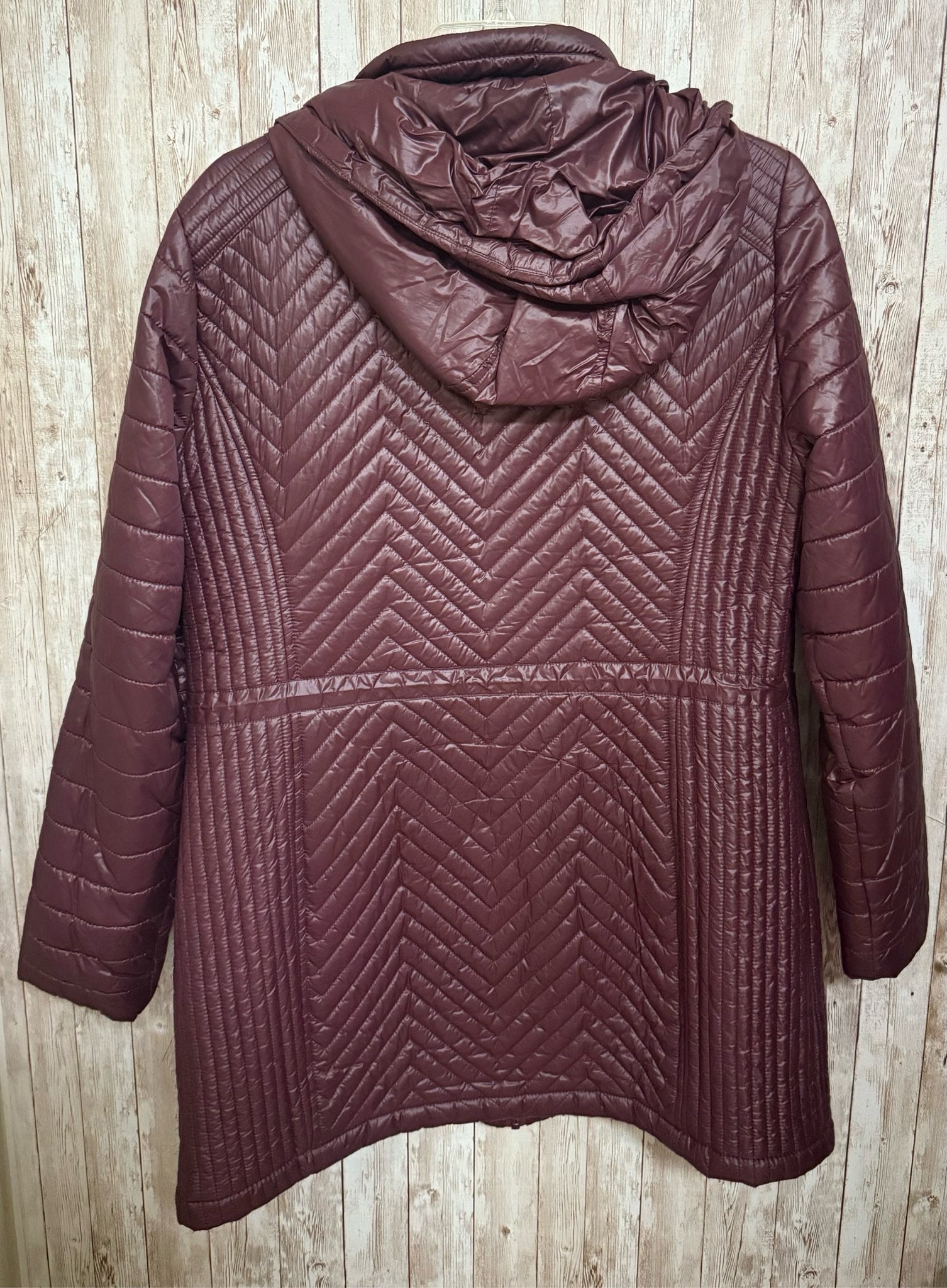 KARL LAGERFELD Maroon Coat