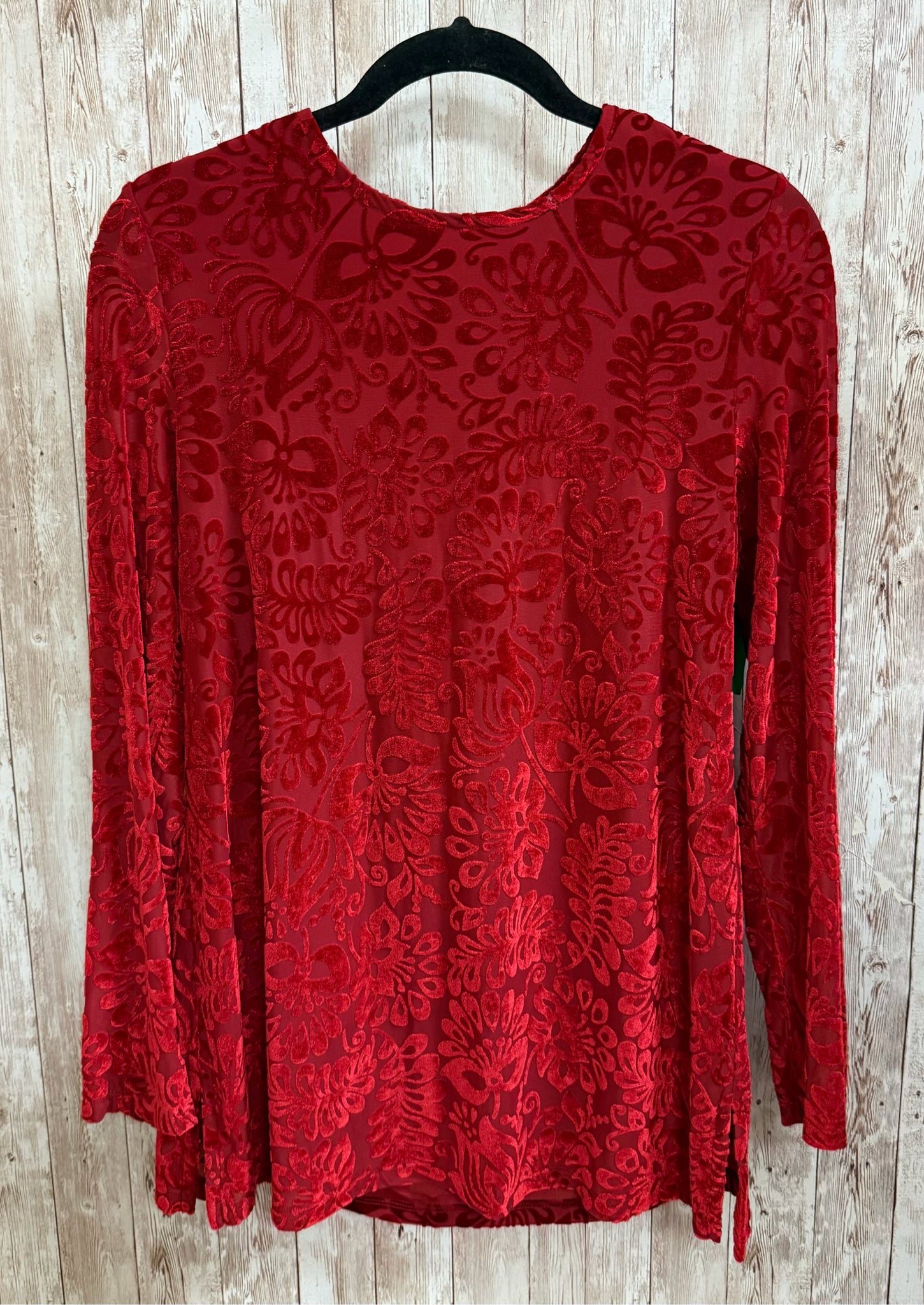 Size S SOFT SURROUNDINGS Red Top