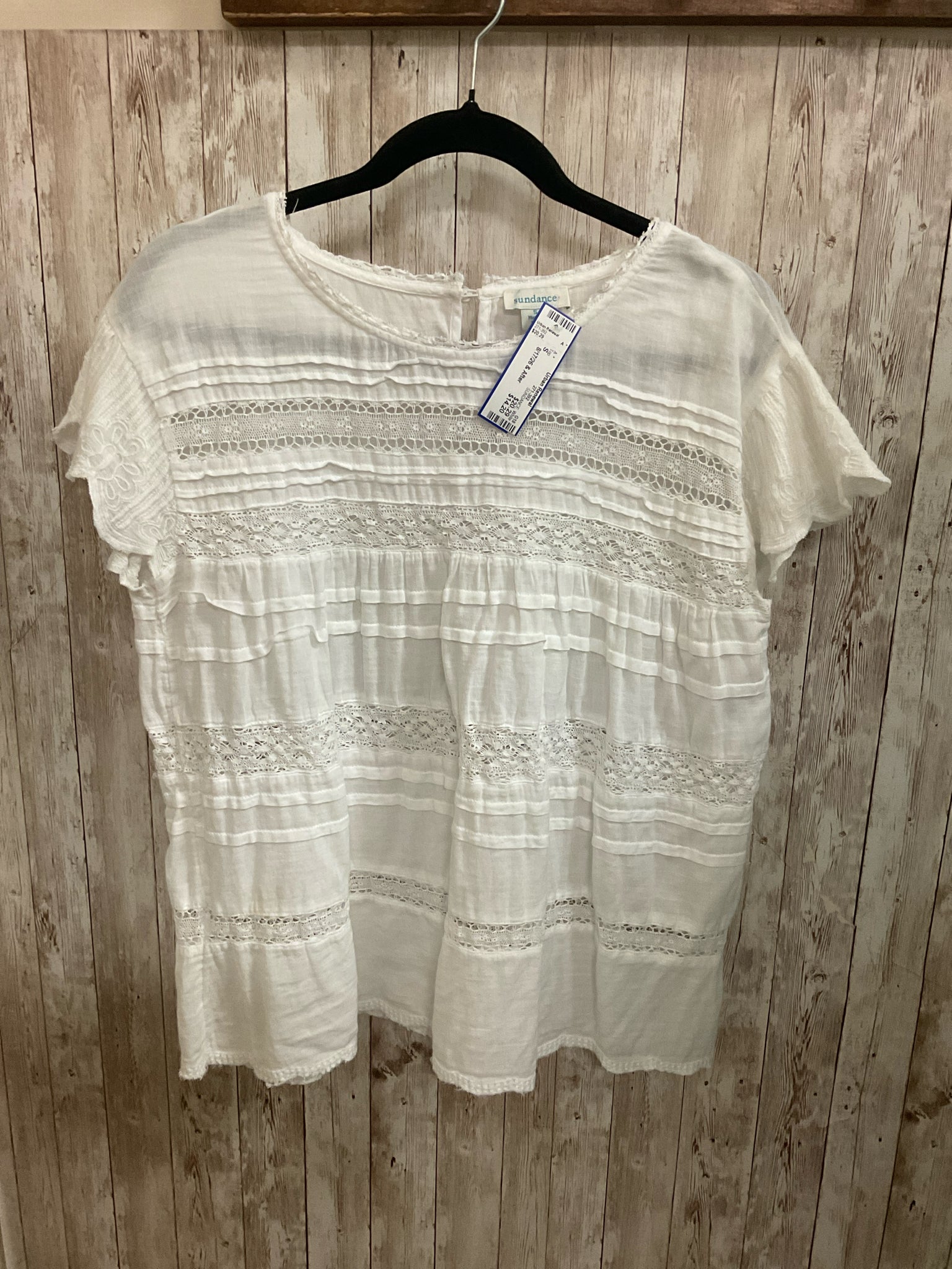 Size S SUNDANCE White Top