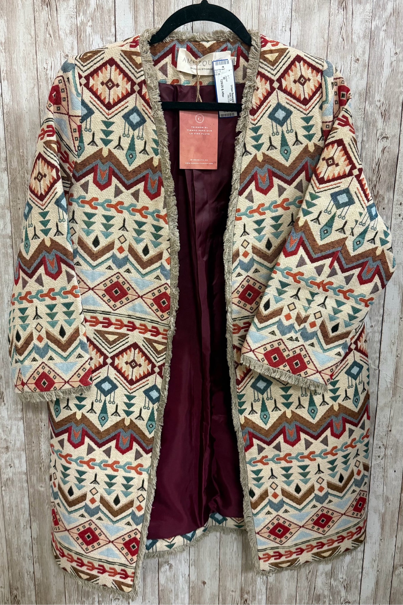 AMEZQUITA Size M MULTI GEO Jacket