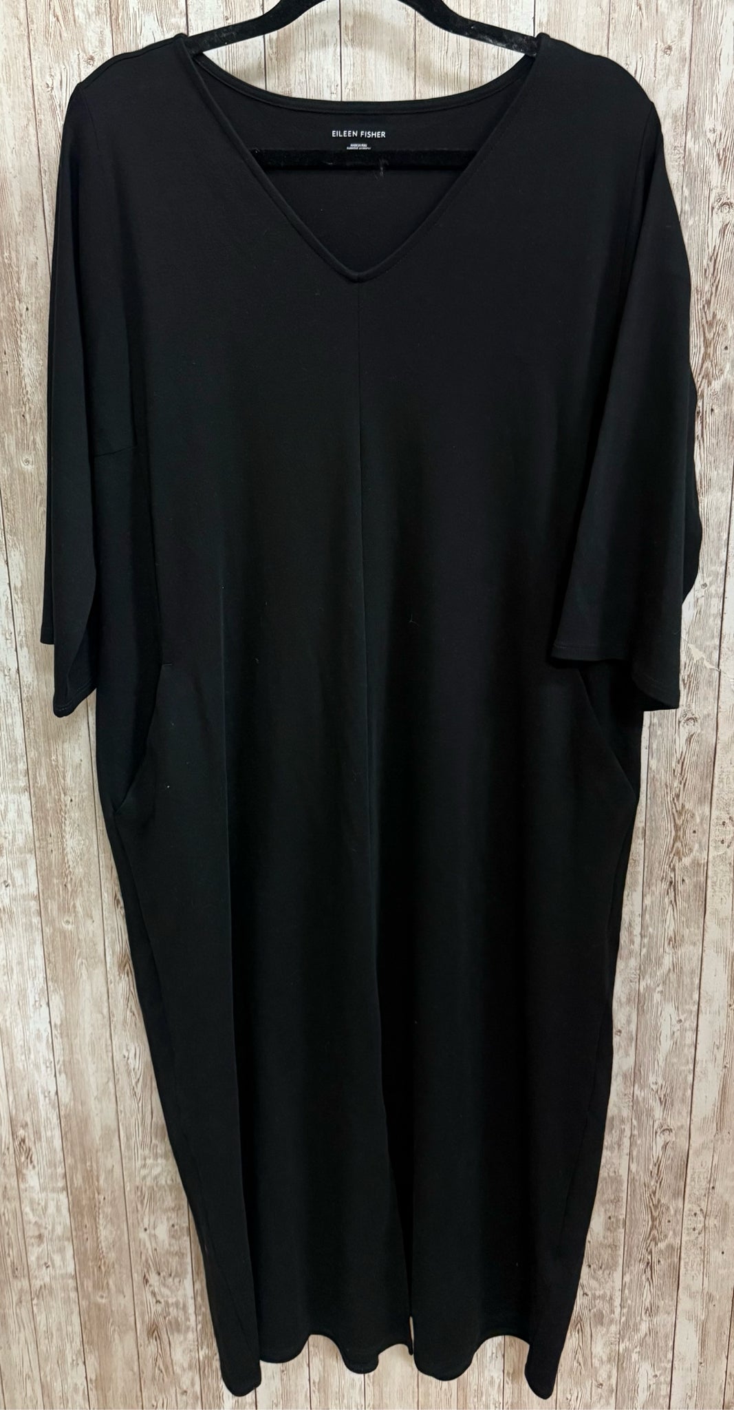 Size XL EILEEN FISHER Black Dress