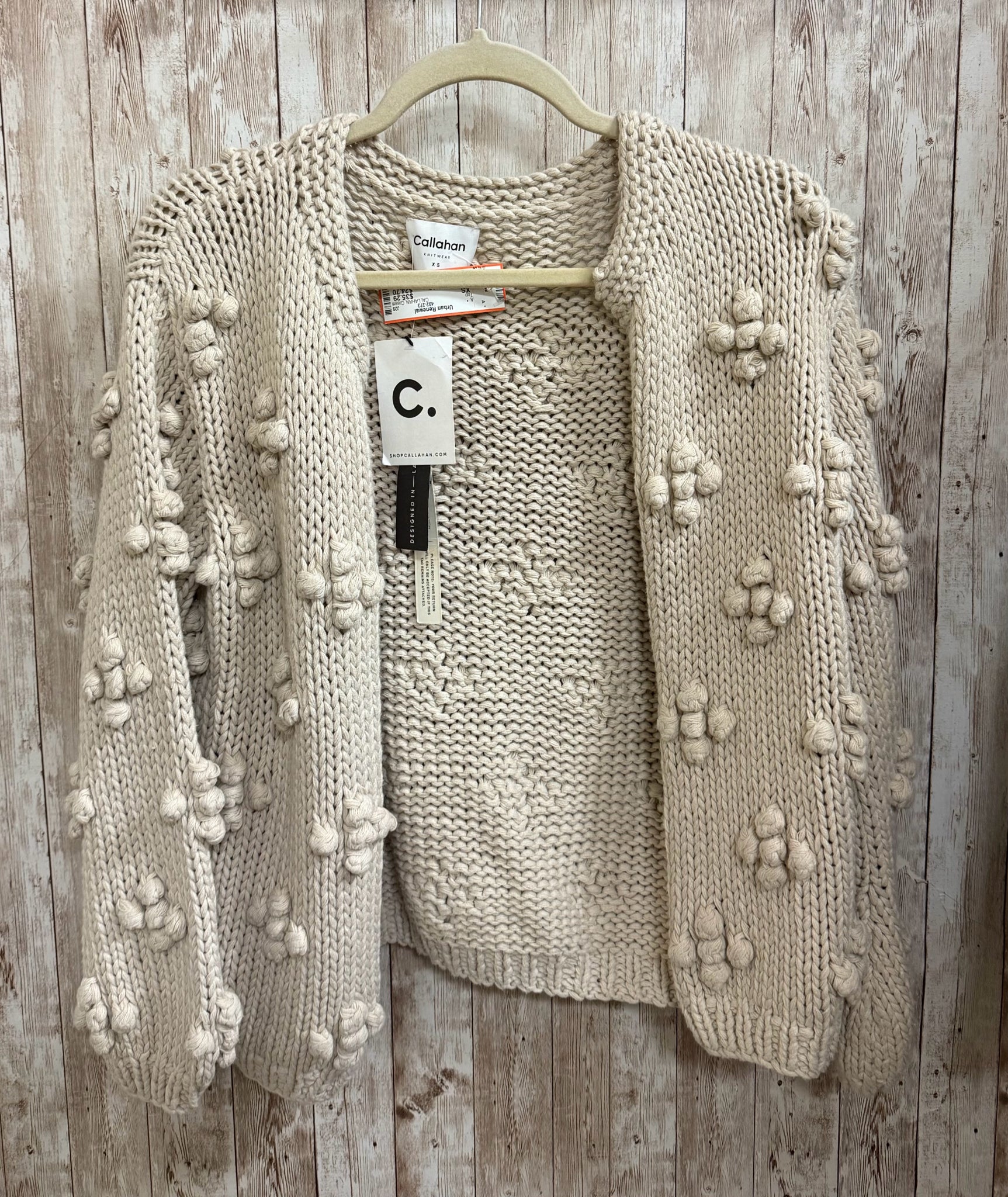 CALLAHAN Size XS Cream Top