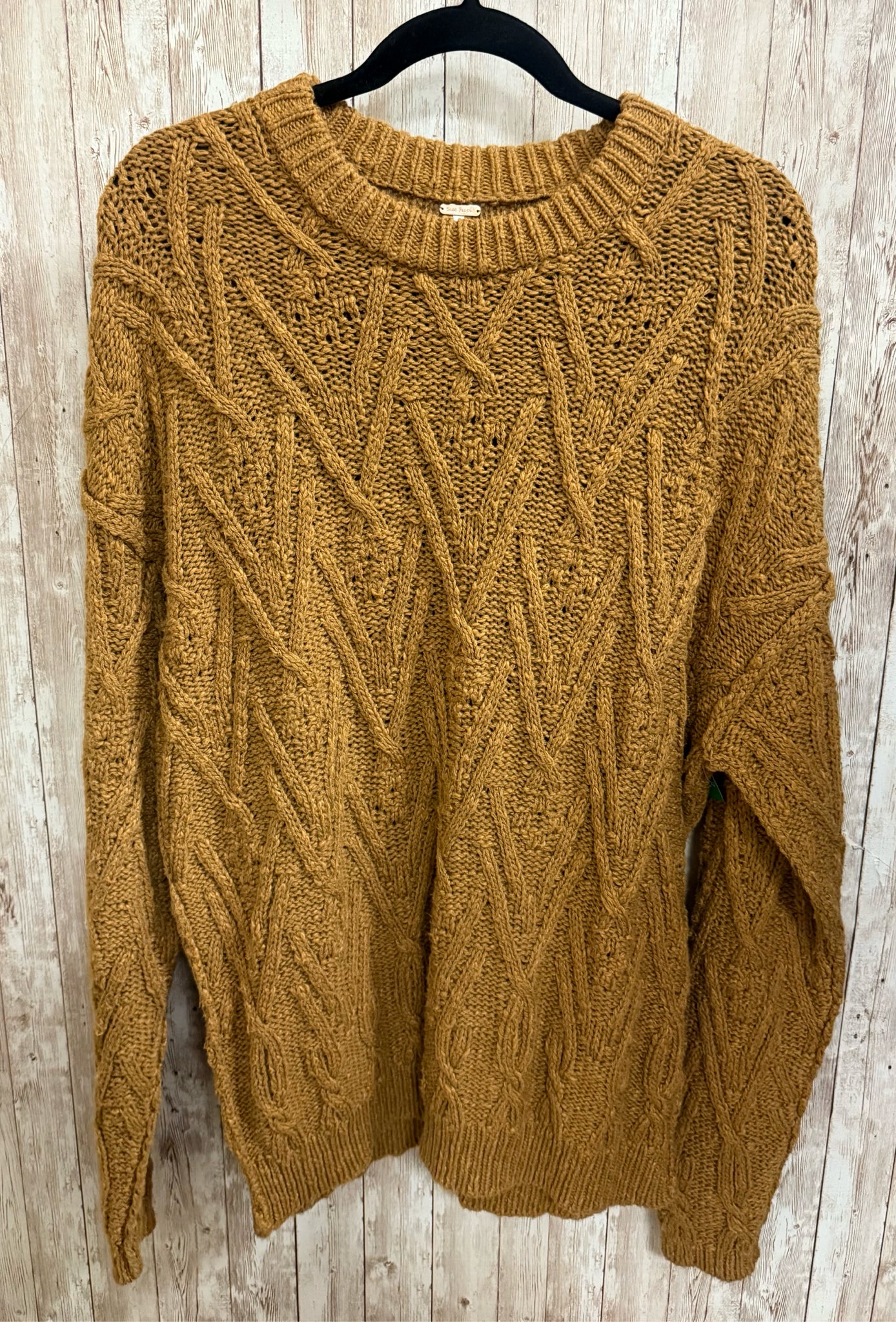 Size S FREE PEOPLE Mustard Sweater