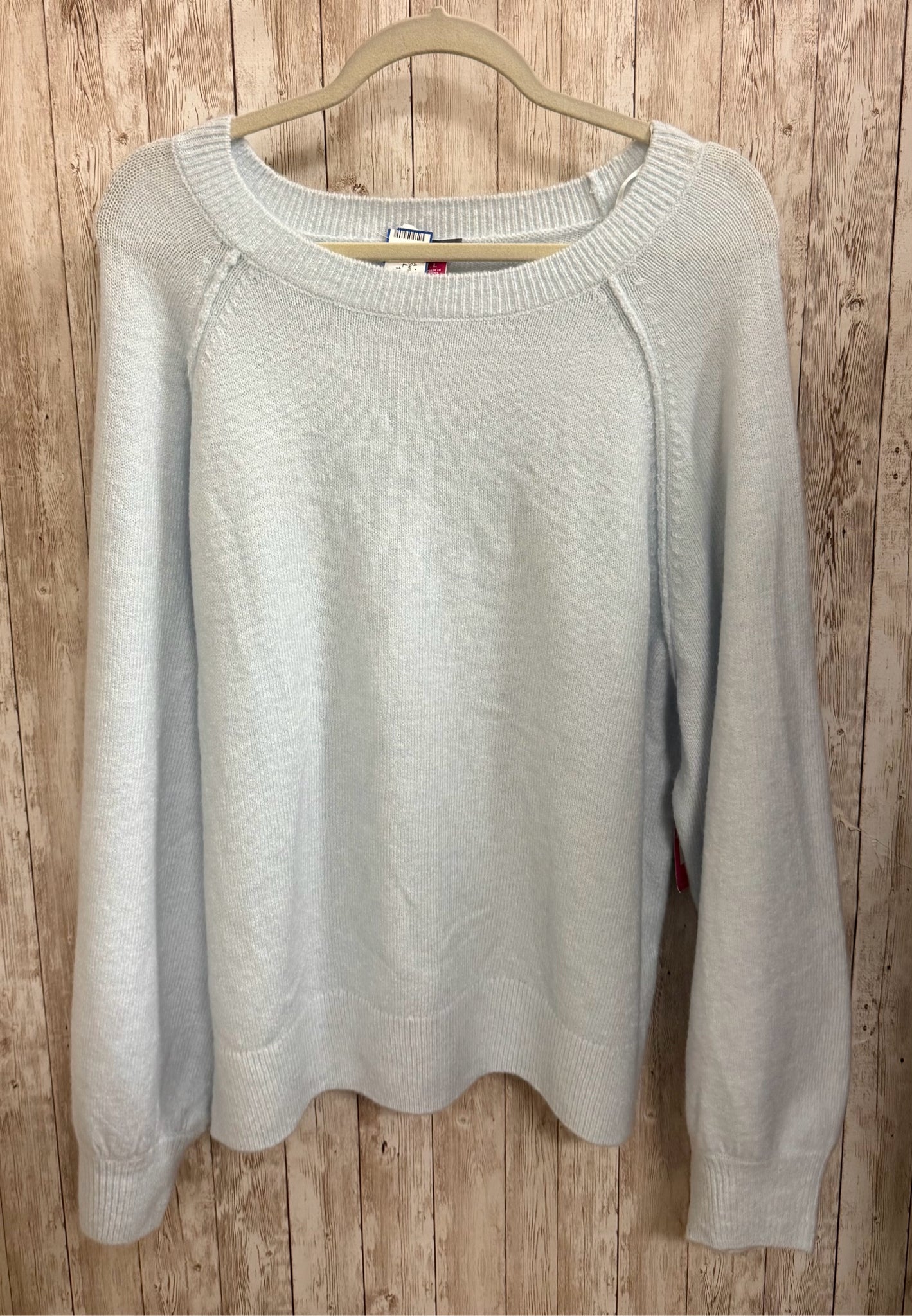 Size L VINCE CAMUTO Light Blue Sweater