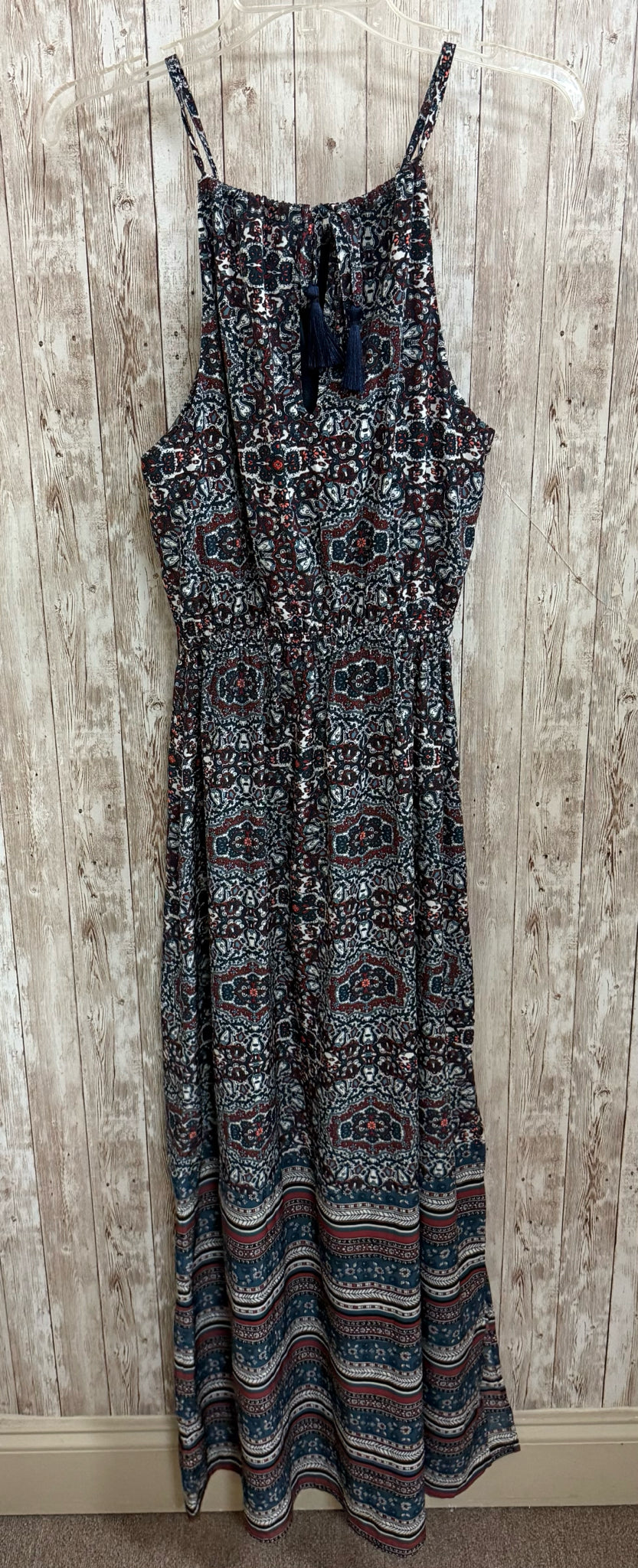 Size XS ATHLETA NAVY AND WHITE FLORAL Dress