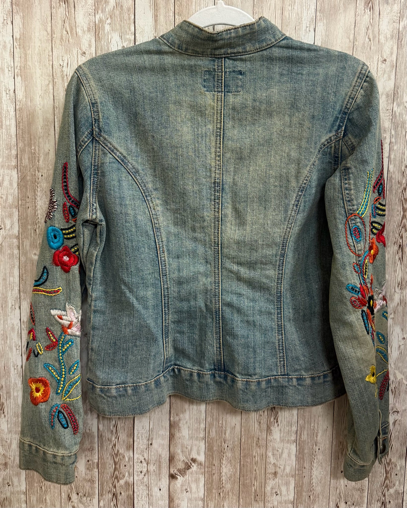 Size S CARRIE ALLEN BLUE DENIM Jacket