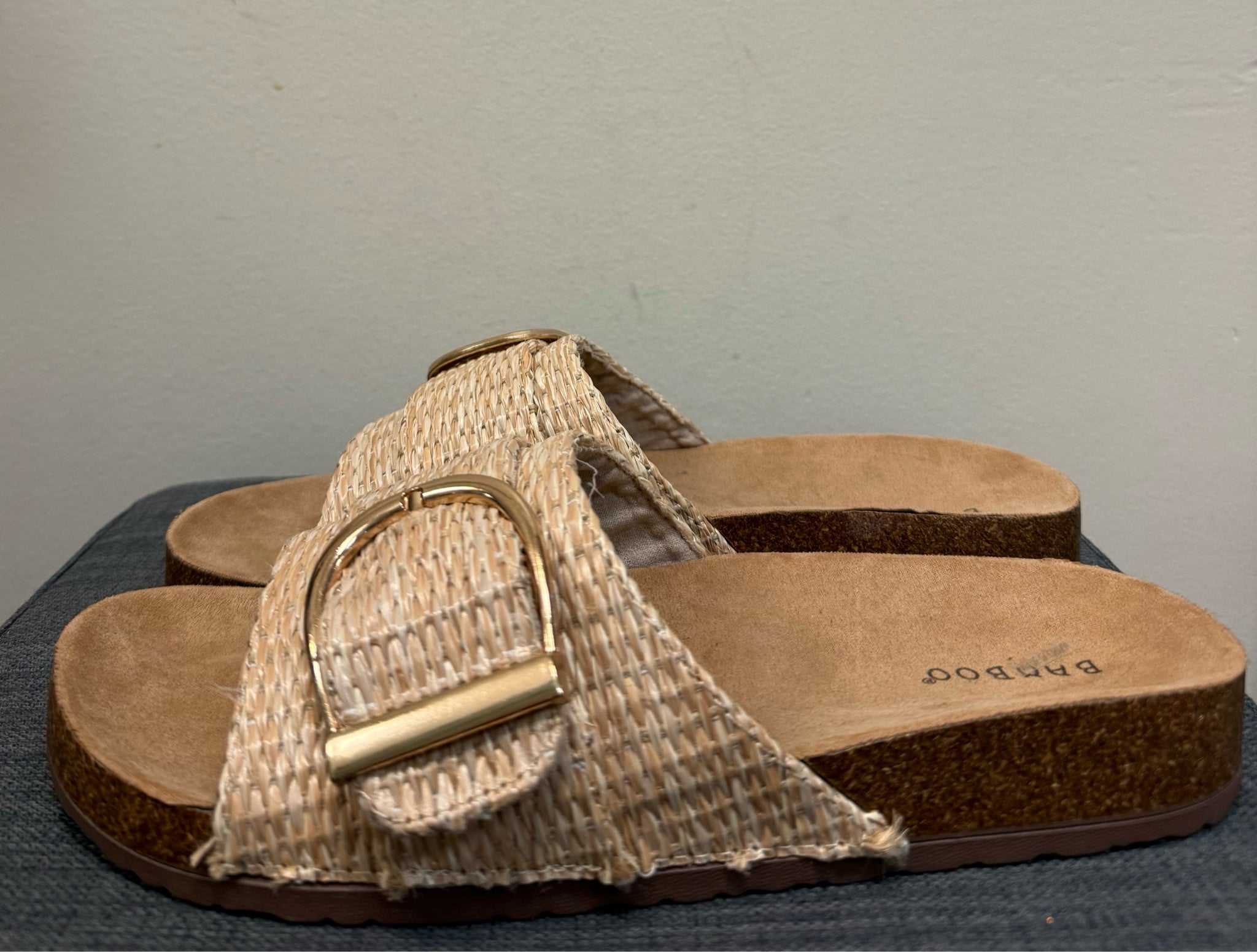 10 BAMBOO Tan Sandals