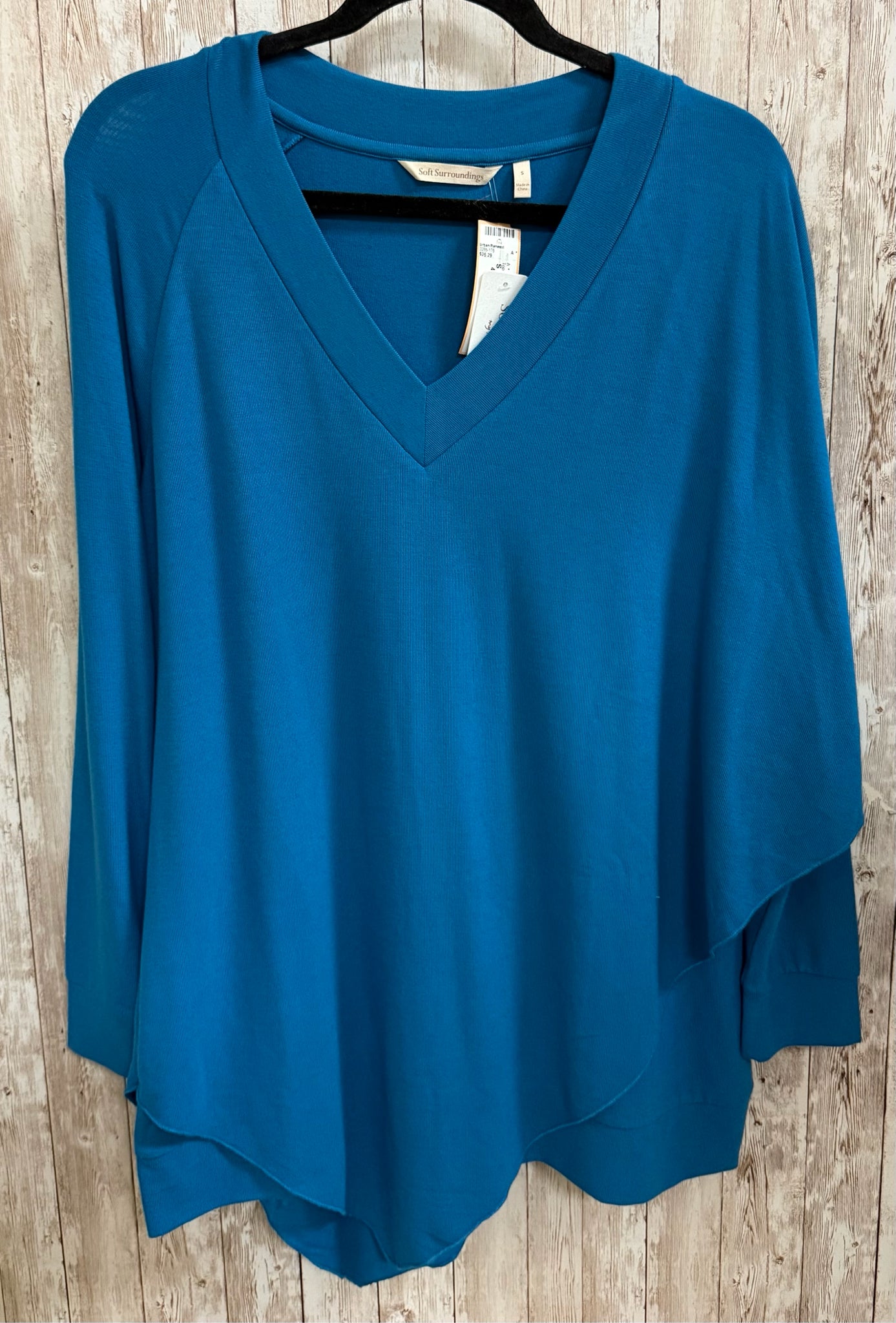 Size S SOFT SURROUNDINGS Blue Top