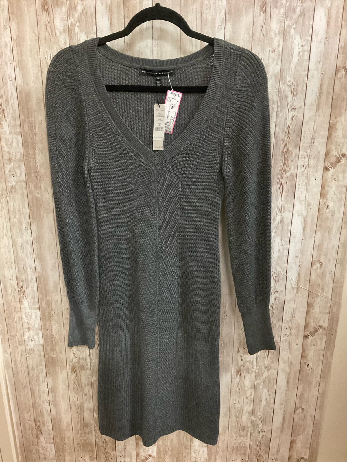 Size XXS WHITEHOUSE/BLACK MKT GREY Dress