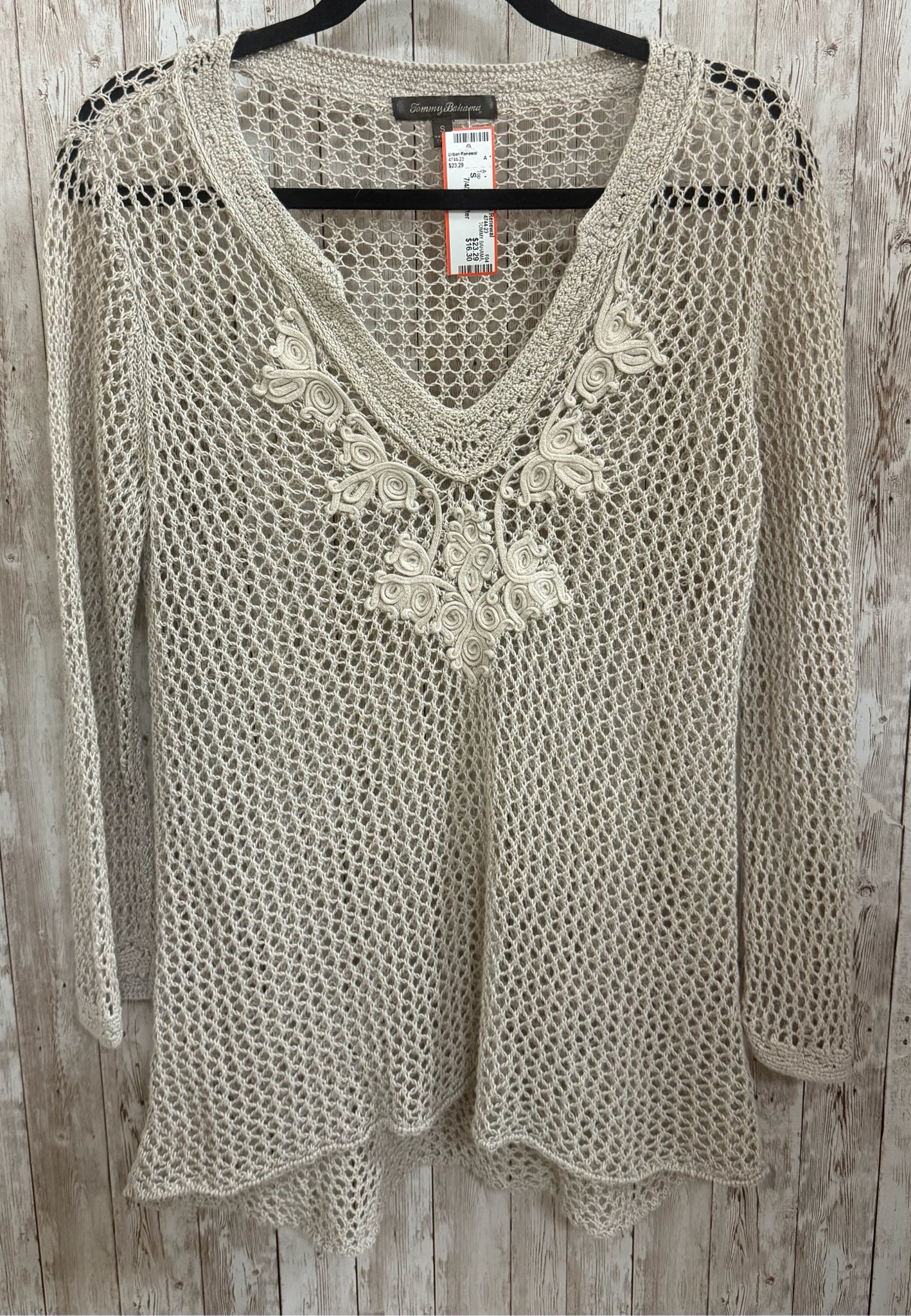 Size S TOMMY BAHAMA SAND Top