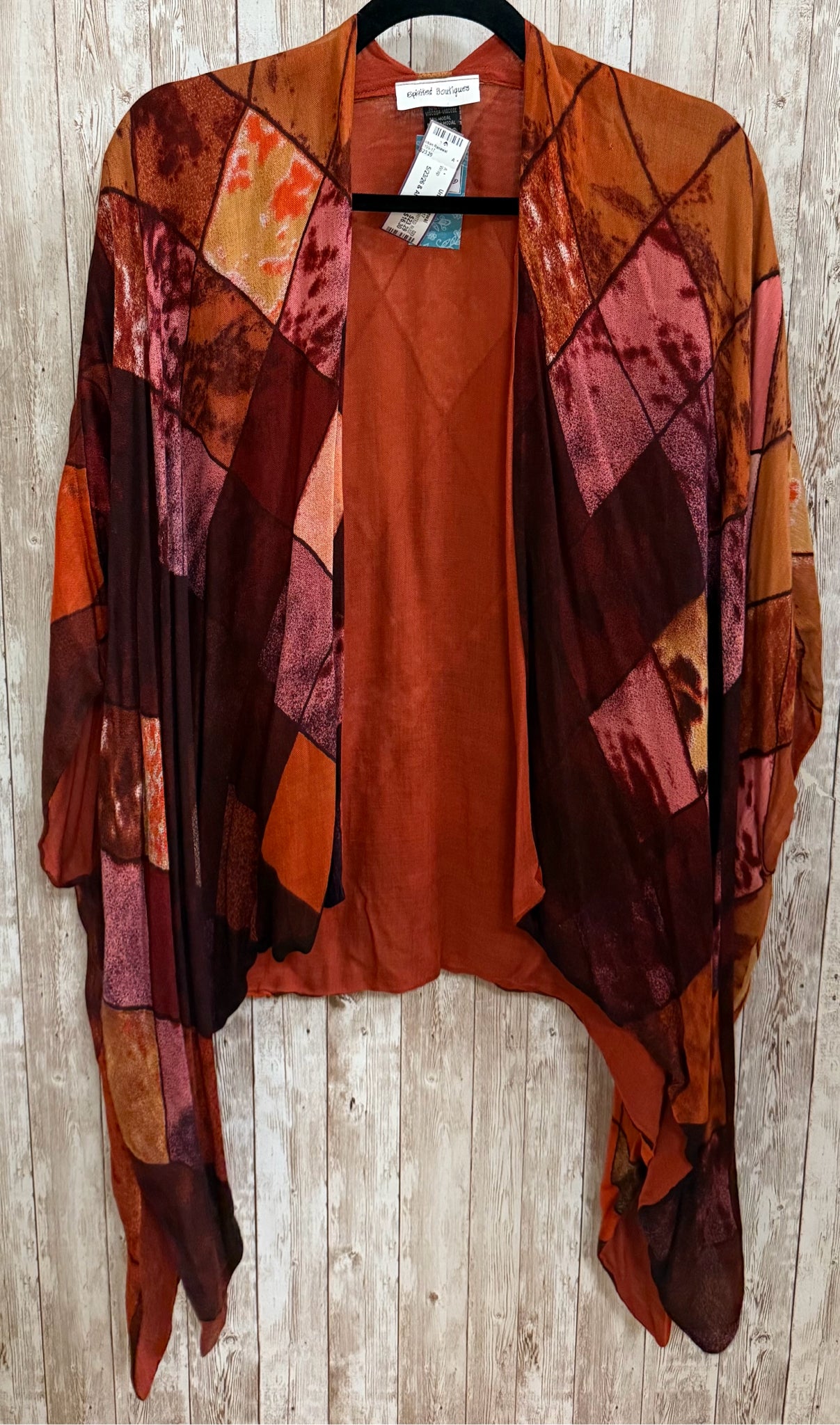 SPIRITED RUST PRINT Wrap