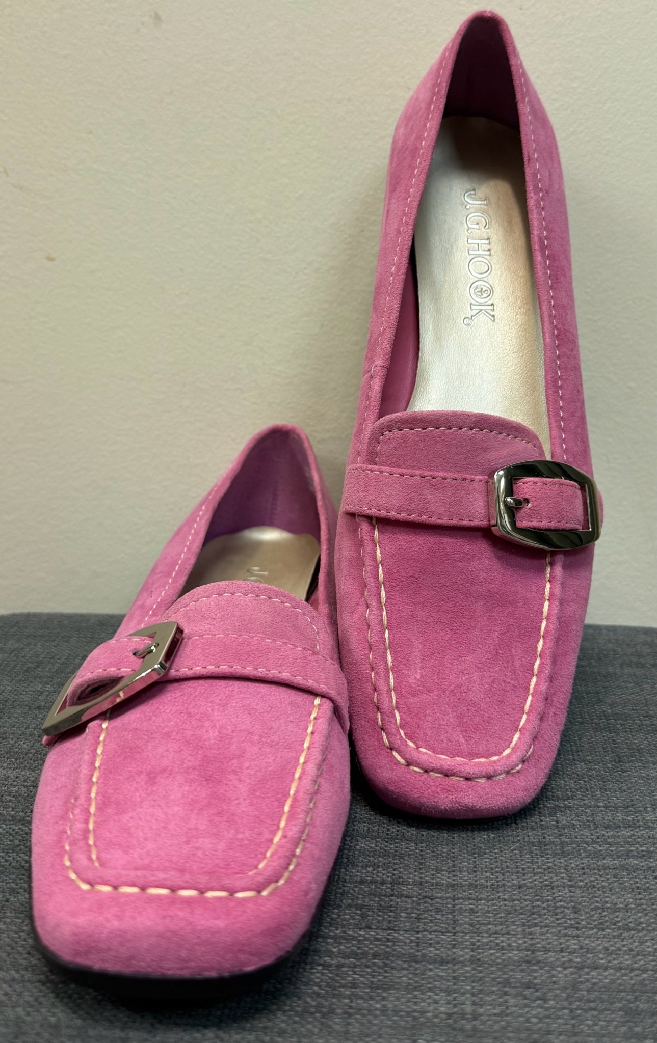 9 JG HOOK Pink SHOES