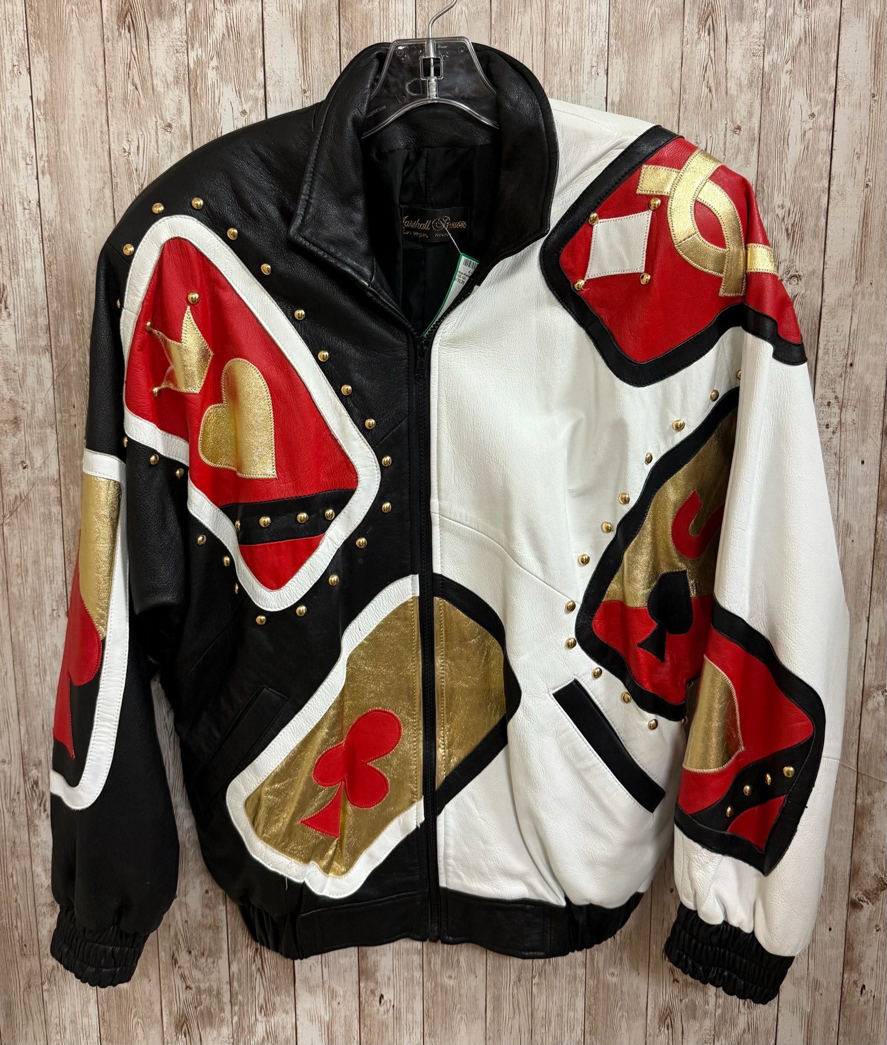 Size S MARSHALL ROUSSO BLACK AND WHITE MULTI Jacket