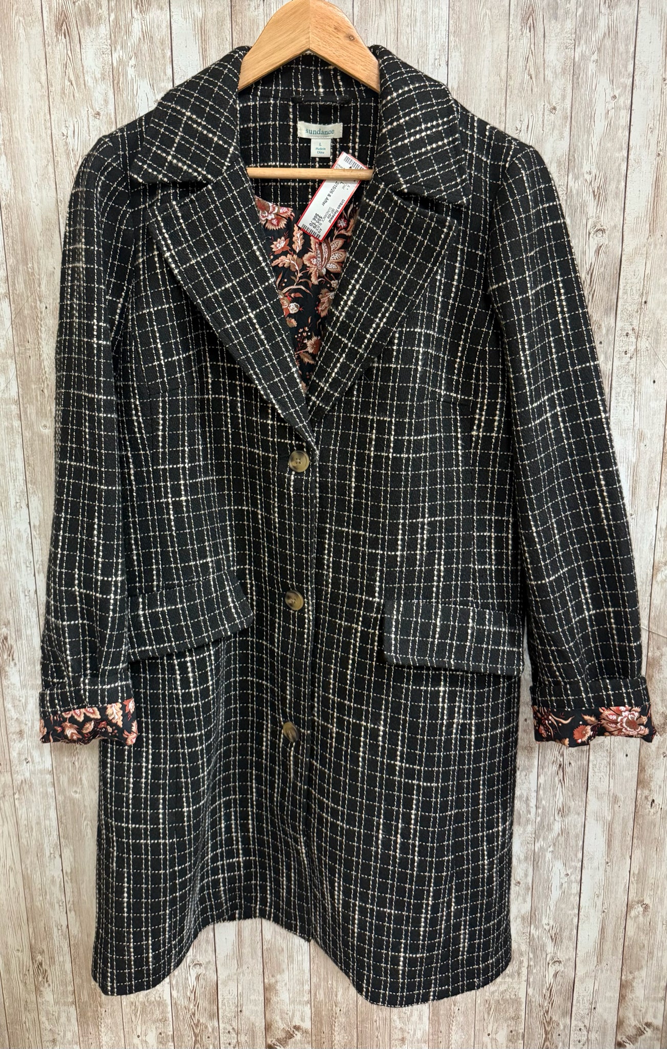 SUNDANCE BLACK AND WHITE Coat