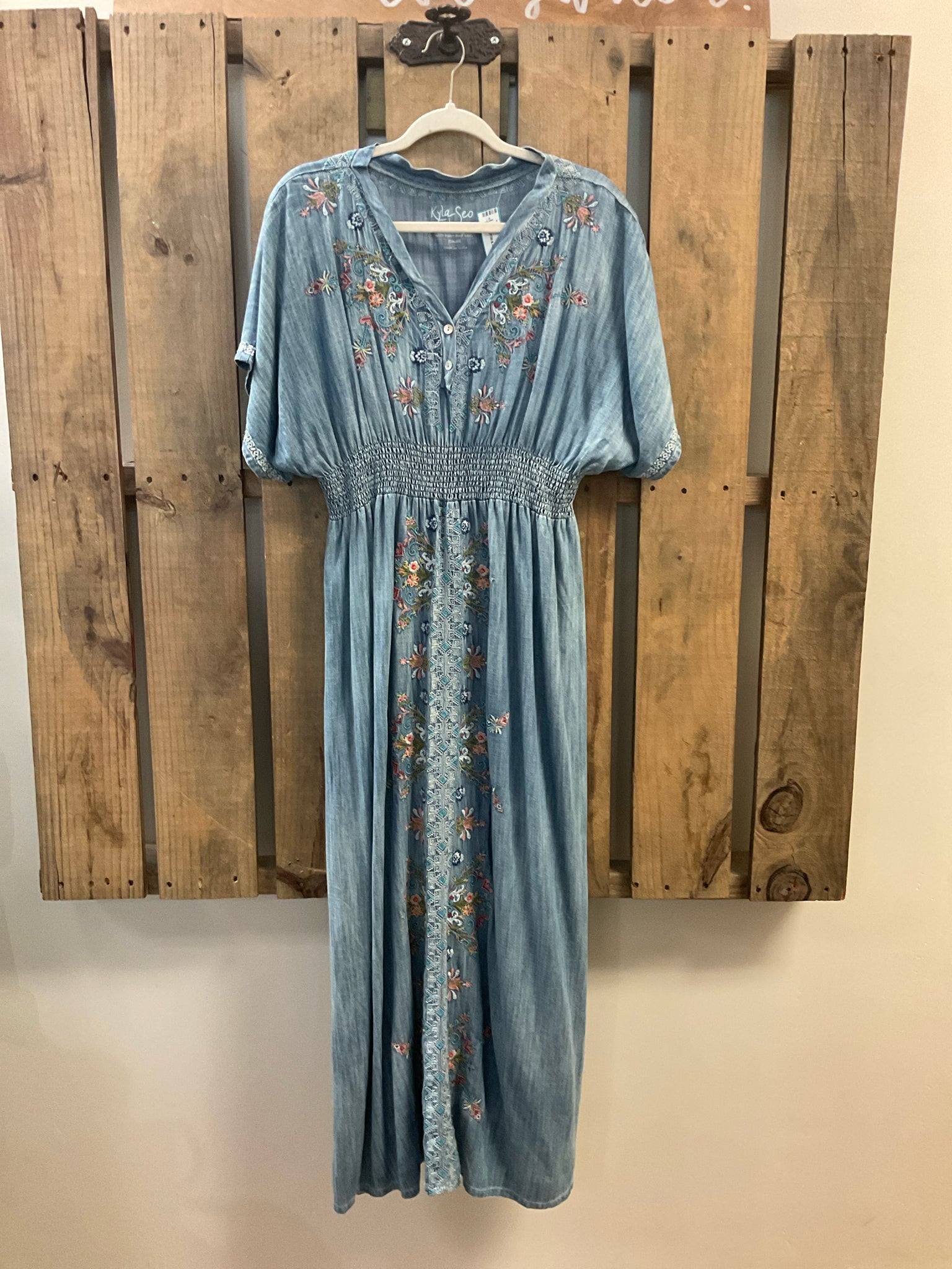 Size S KYLA SEO BLUE DENIM Dress
